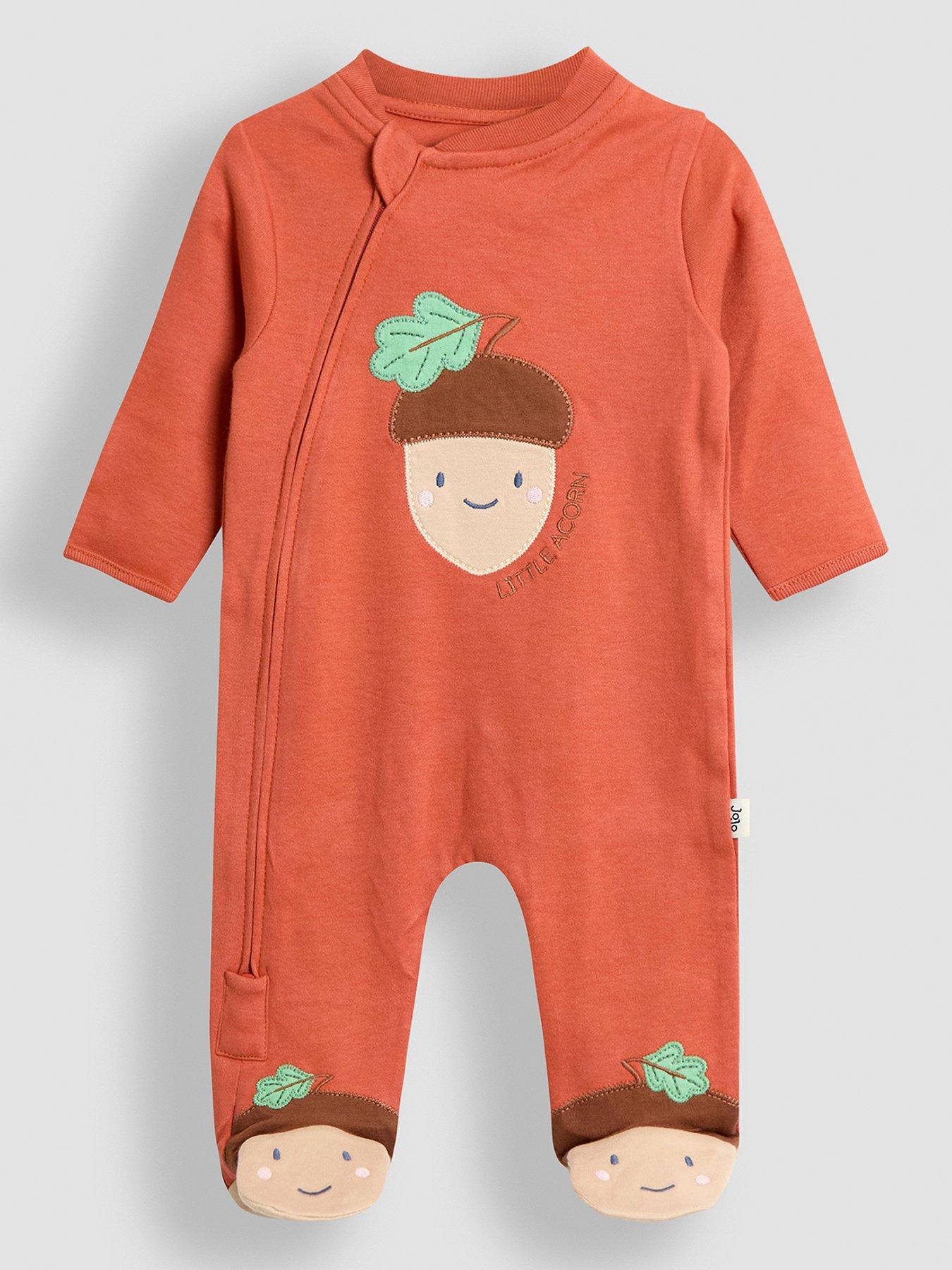 jojo-maman-bebe-baby-boys-acorn-applique-sleepsuit-orange