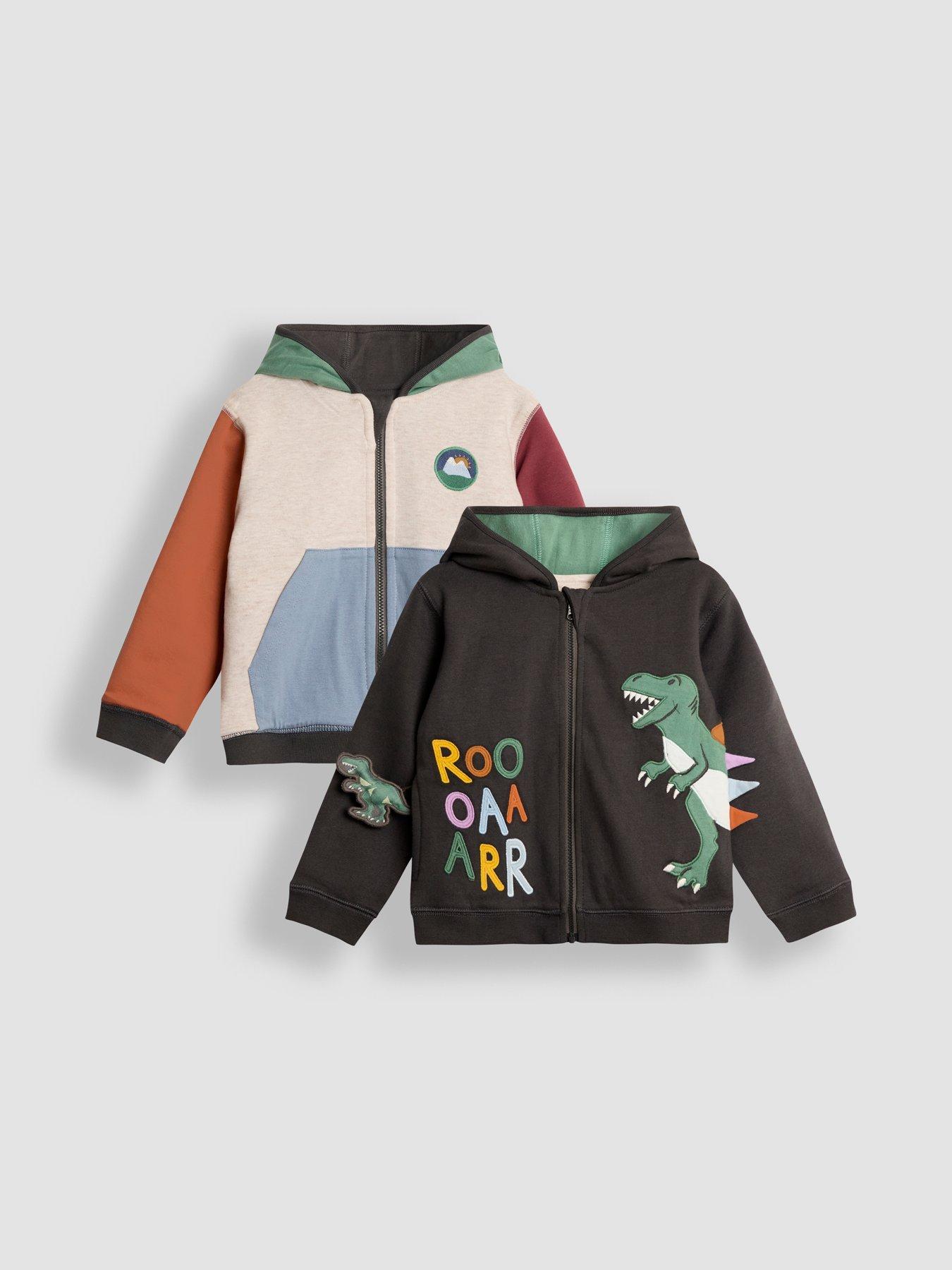 jojo-maman-bebe-toddler-boys-t-rex-applique-reversible-hoodie-grey