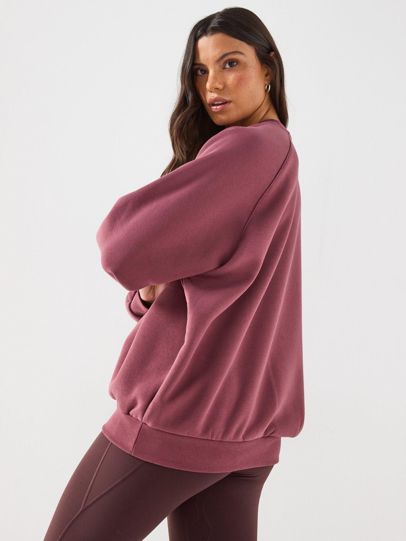 gym-king-womens-365-raglan-sleeve-crew--reddetail