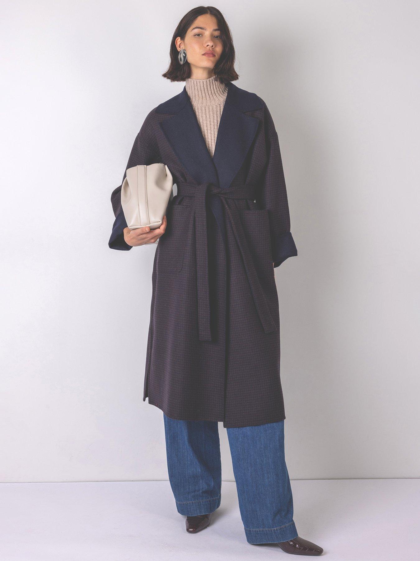 vivere-sally-belted-coat-navybrown