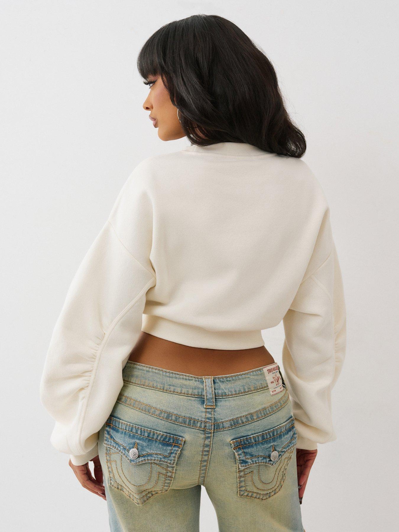 true-religion-crystal-leopard-ruched-sleeve-cropped-sweatshirt-whitestillFront