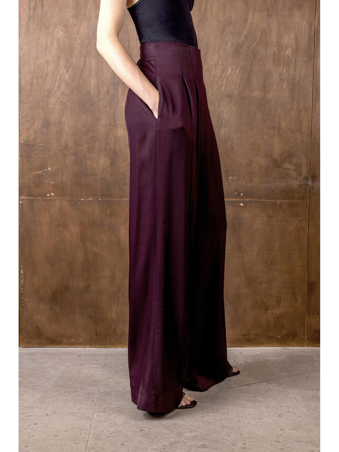 vivere-nellie-high-waist-trouser-burgundy-redback