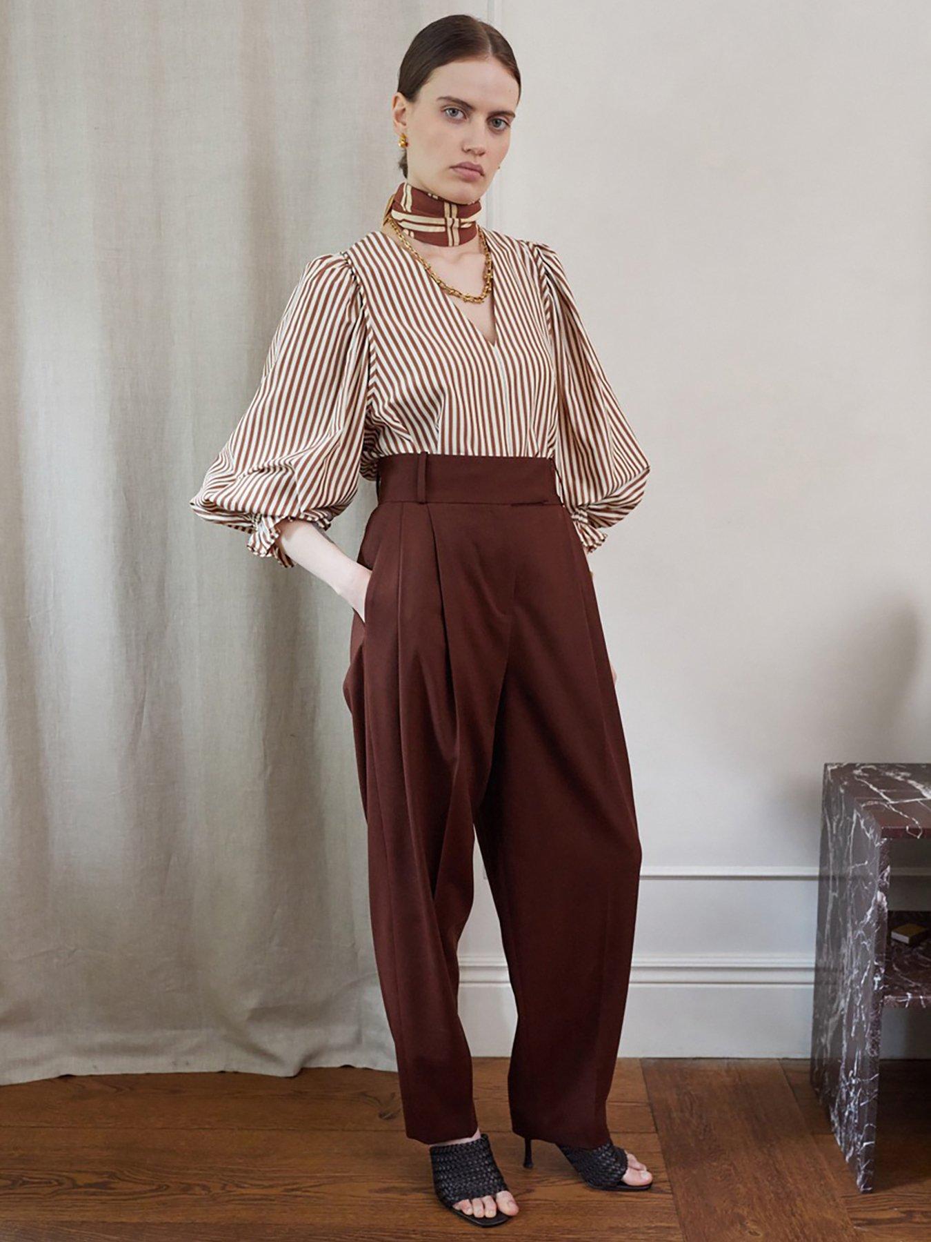 vivere-remi-stripe-top-browncreamback