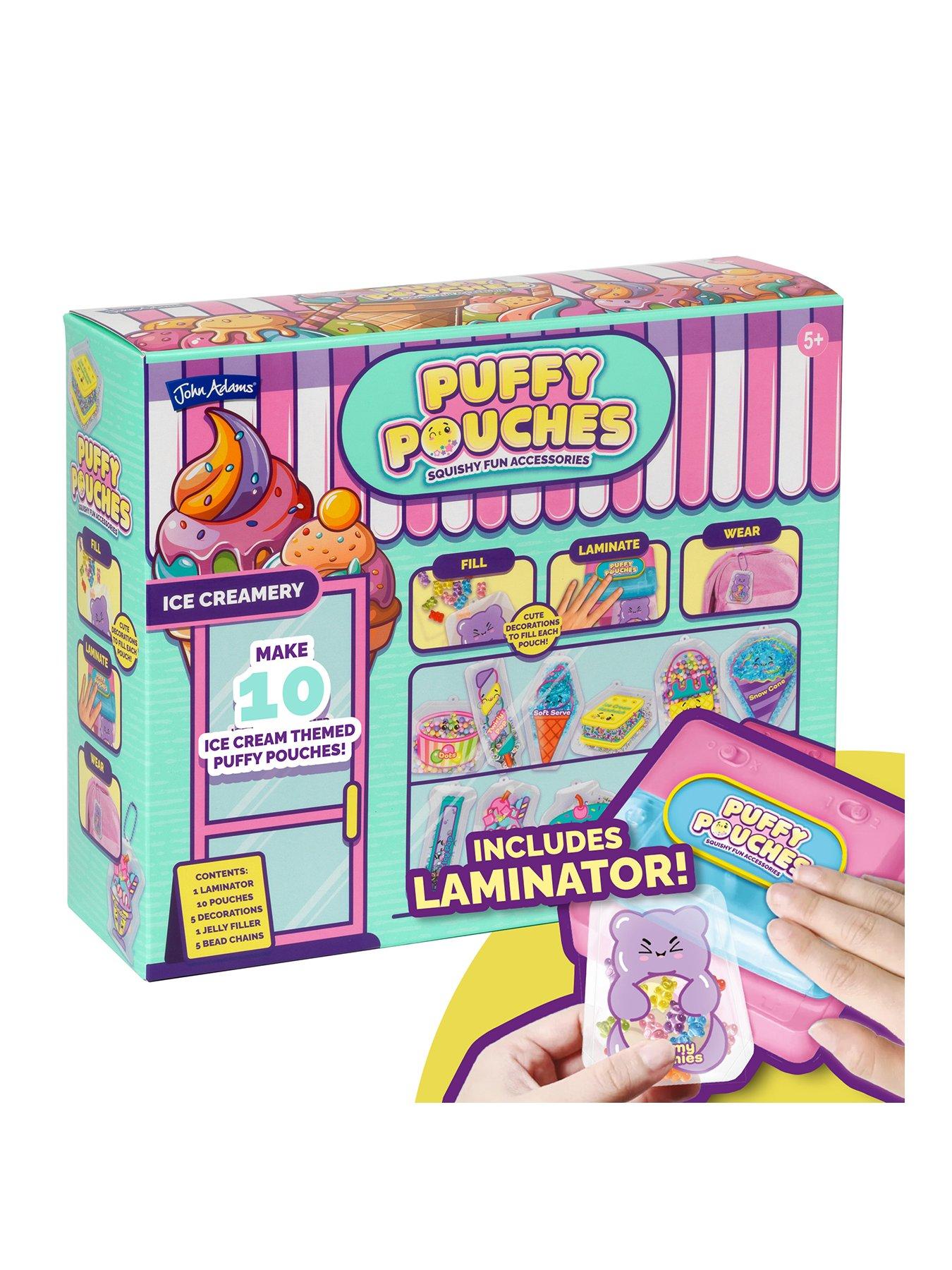 John Adams Puffy Pouches Themed Set - Ice Creamery