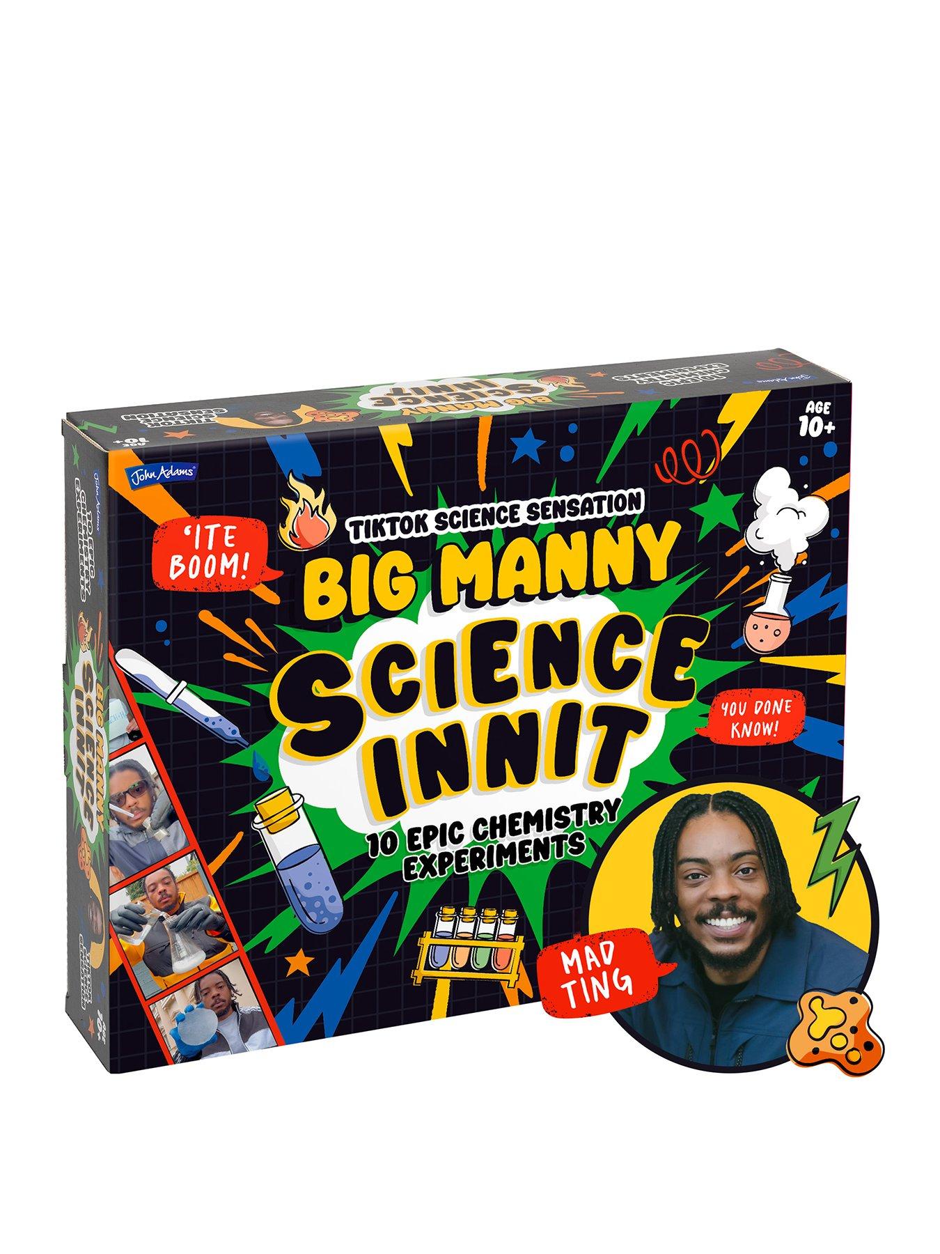 Image 1 of 8 of John Adams Big Manny Science INNIT Chemistry Set