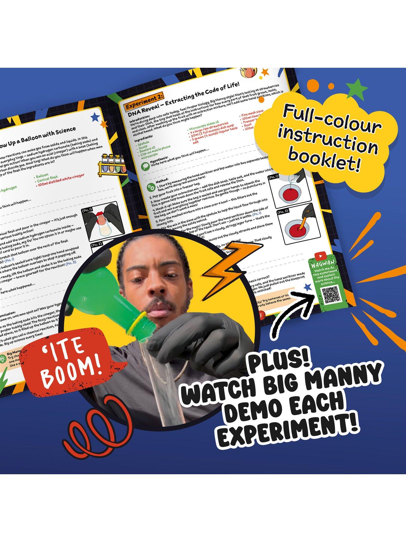 Image 4 of 8 of John Adams Big Manny Science INNIT Chemistry Set