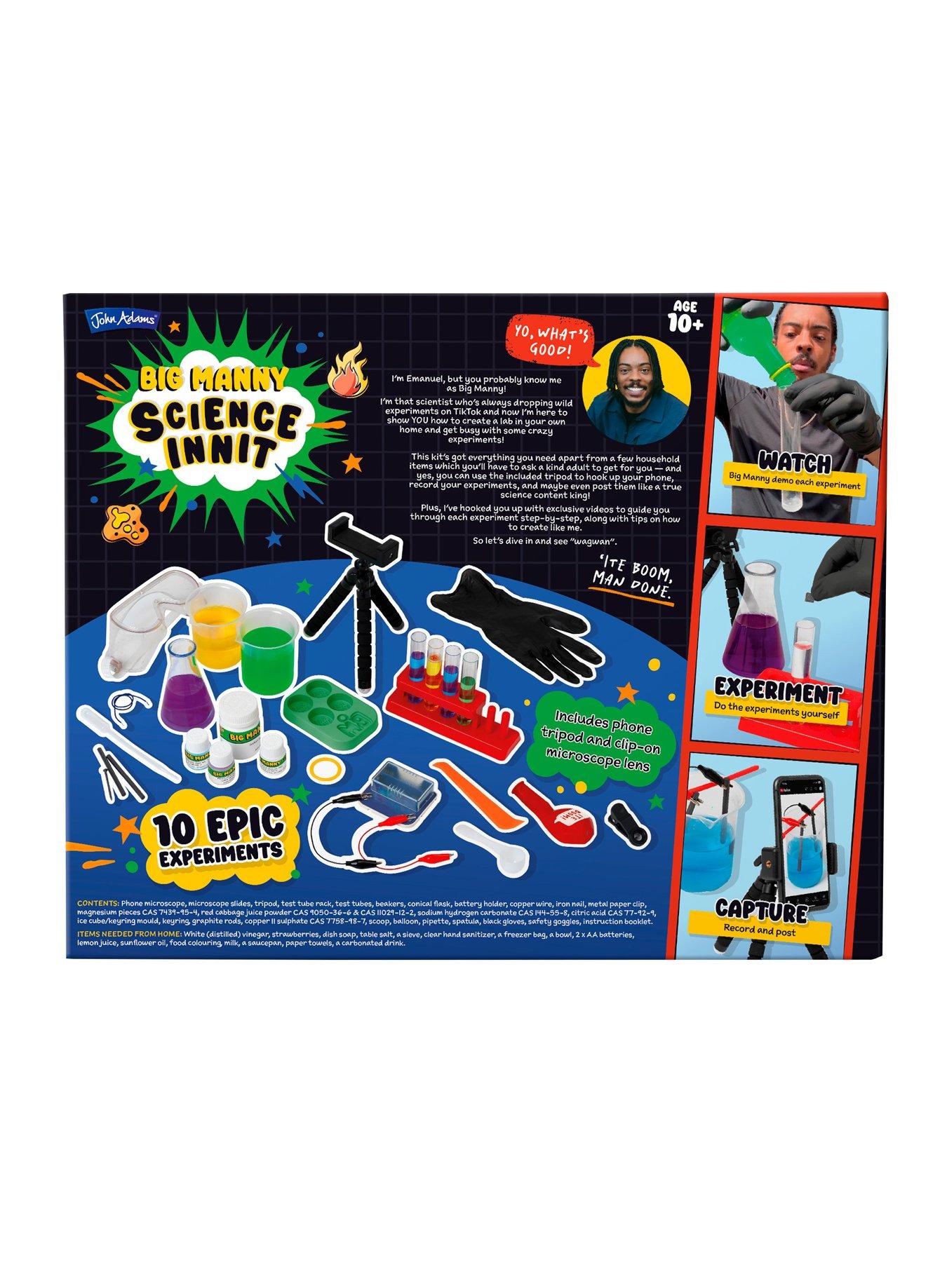 Image 7 of 8 of John Adams Big Manny Science INNIT Chemistry Set