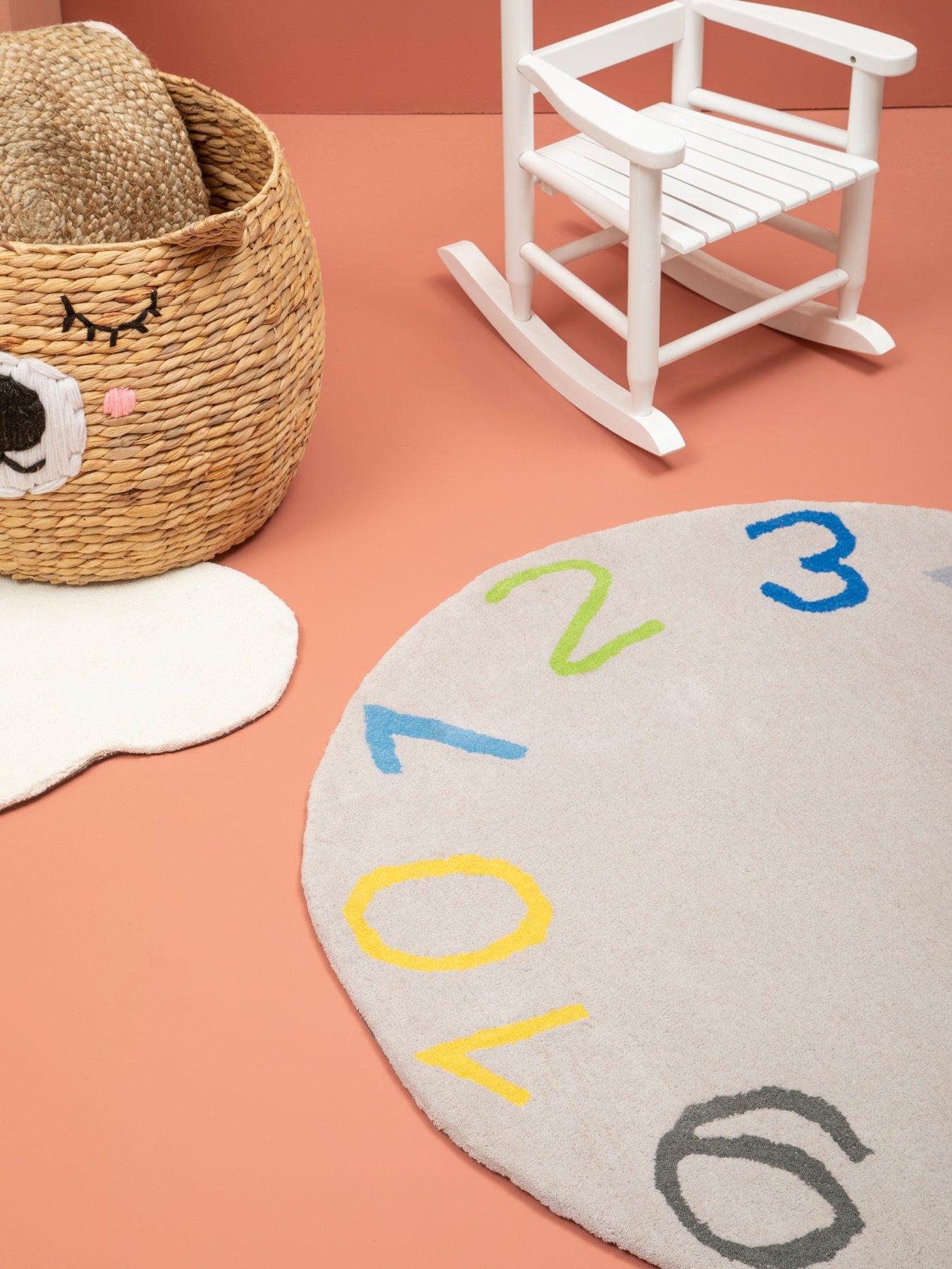 Interiors By Premier Kids Round Number Rug