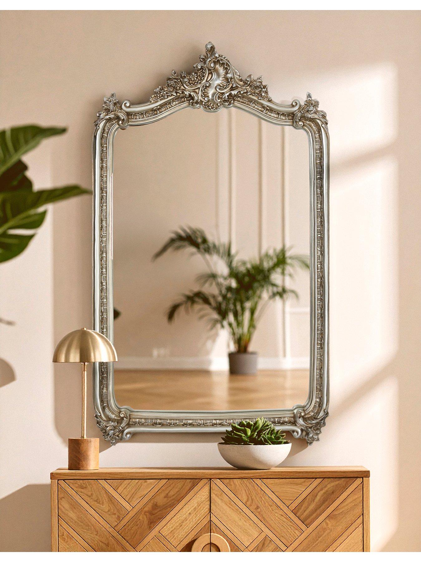 Interiors By Premier Adelere Ornate Champagne Wall Mirror