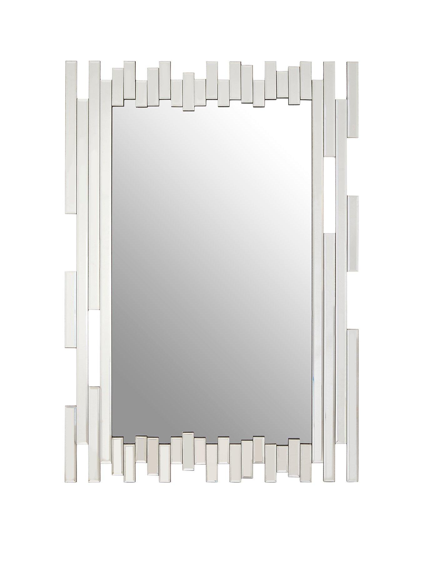 Interiors By Premier Puzzle Wall Mirror With Cut Out Frame