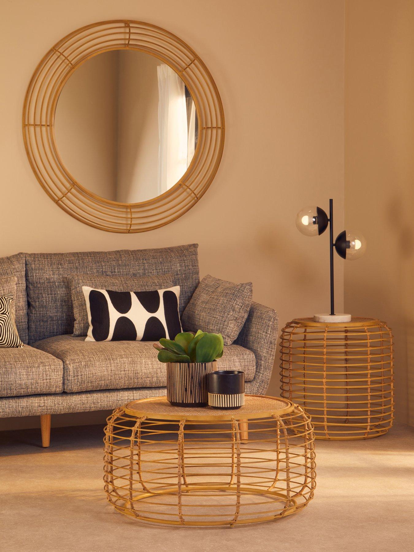 Interiors By Premier Trento Antique Wall Mirror