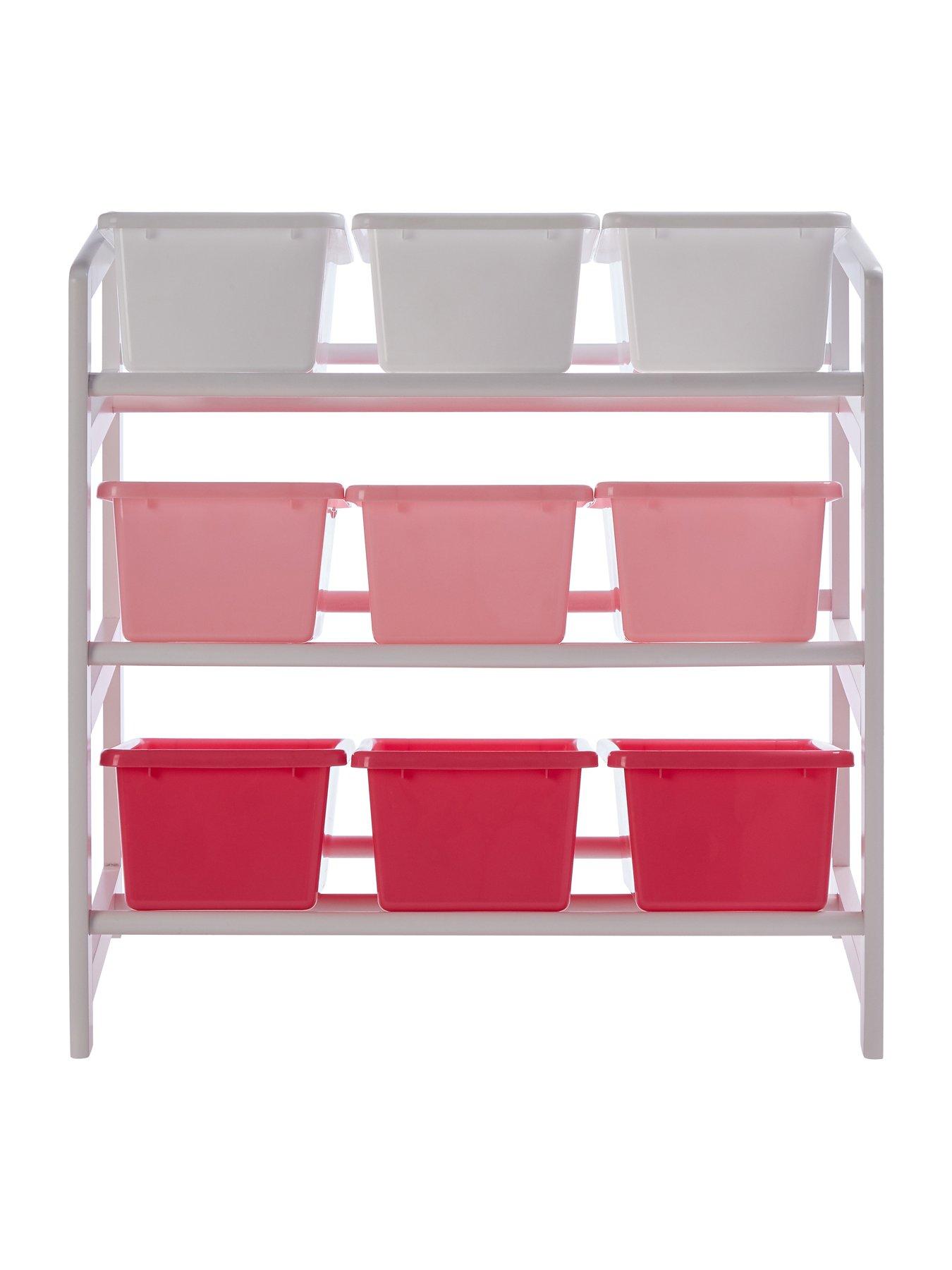 interiors-by-premier-three-tier-white-and-pink-kids-storage-unitoutfit