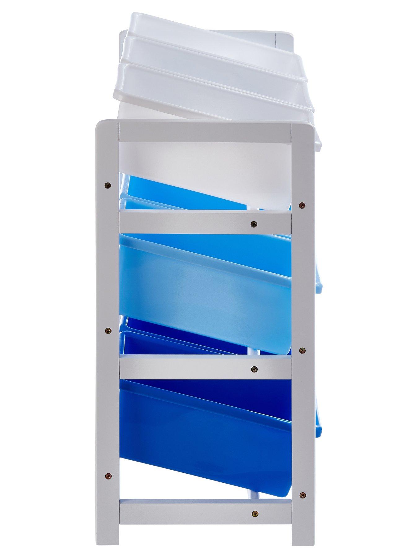 interiors-by-premier-three-tier-white-and-blue-kids-storage-unitdetail