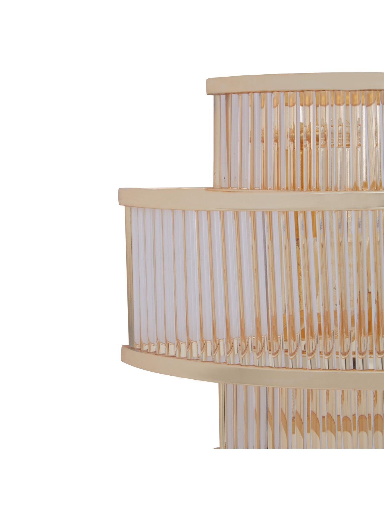 interiors-by-premier-salasco-3-tier-glass-wall-light-with-warm-metallic-iron-framedetail