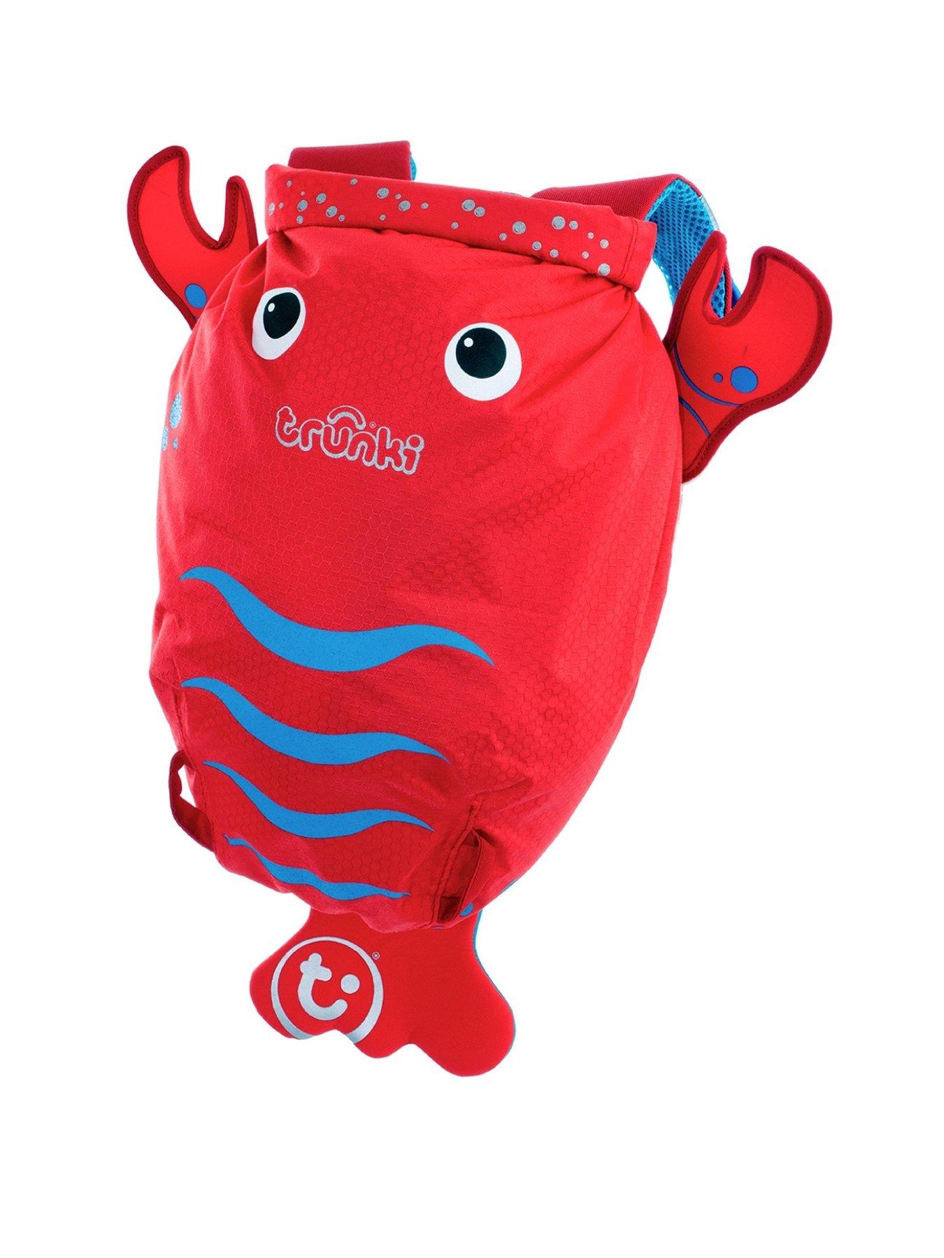 trunki Trunki Paddlepak Waterproof Kids Swim Bag - Pinch the Lobster (Medium - 7.5L)