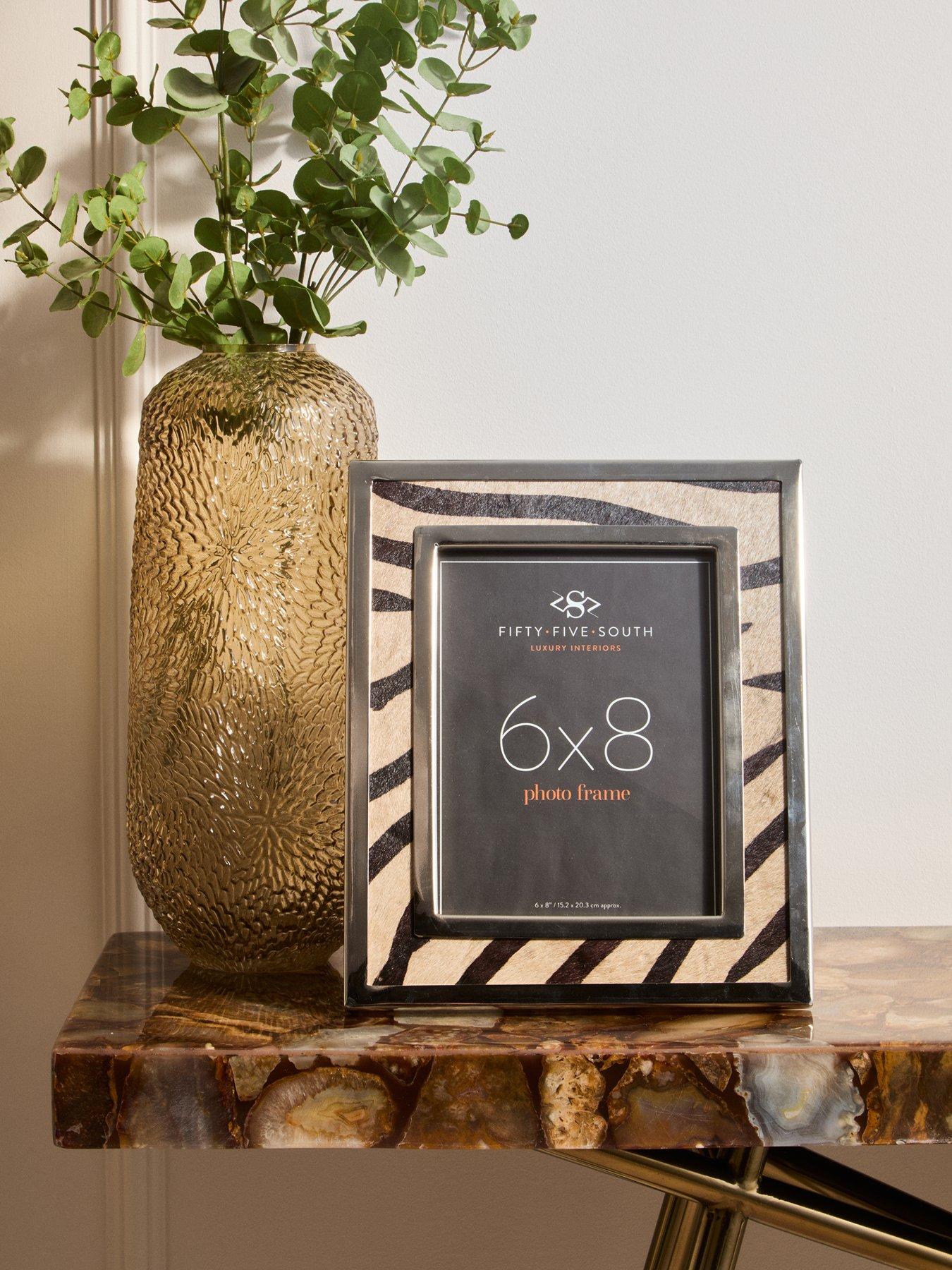 Interiors By Premier Kensington Townhouse Zebra Design Photo Frame