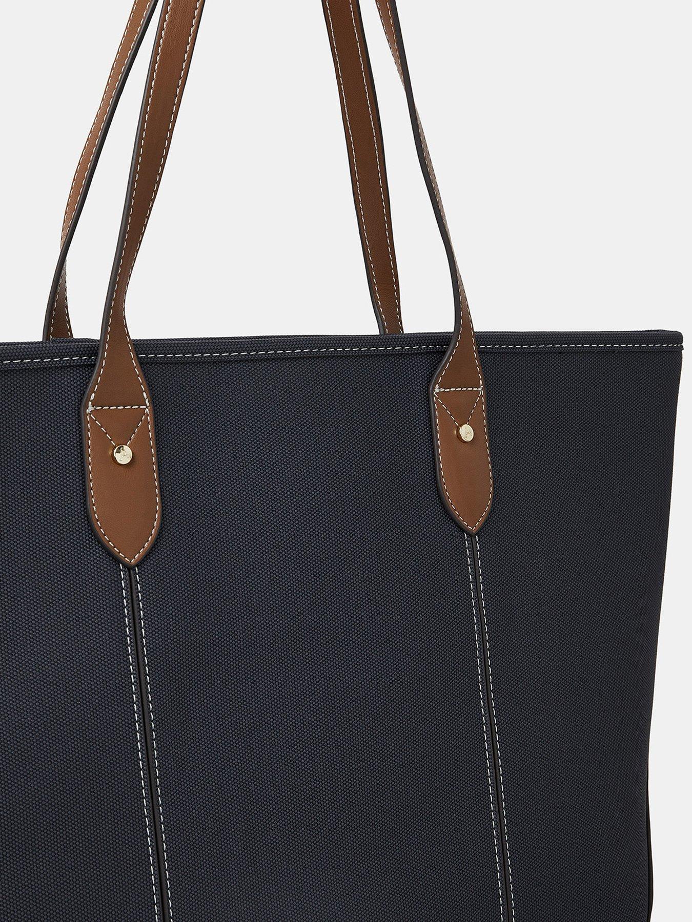 accessorize-two-tone-zip-tote-bag-blueoutfit