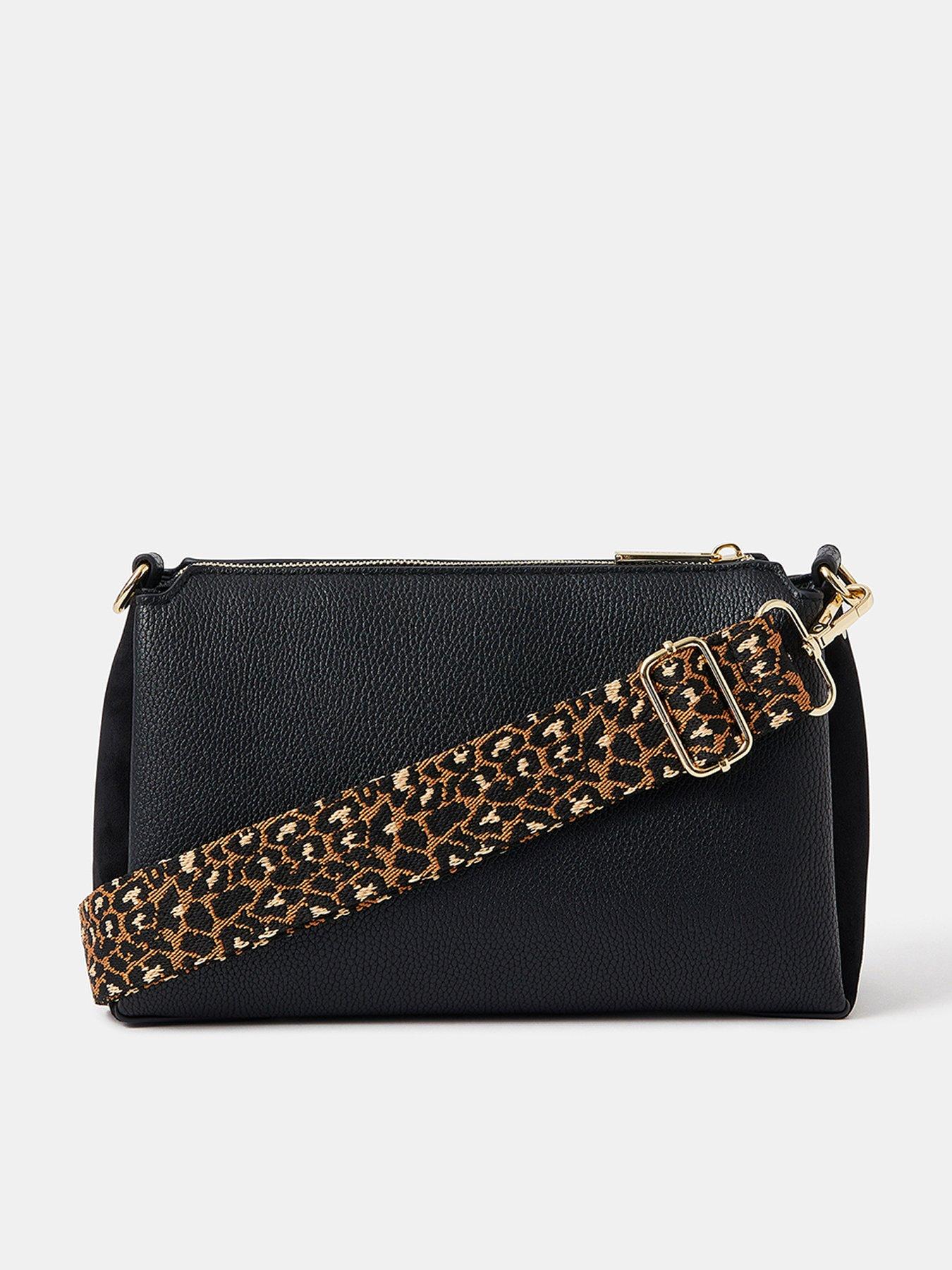 accessorize-webbing-strap-suedette-crossbody-bag-blackfront
