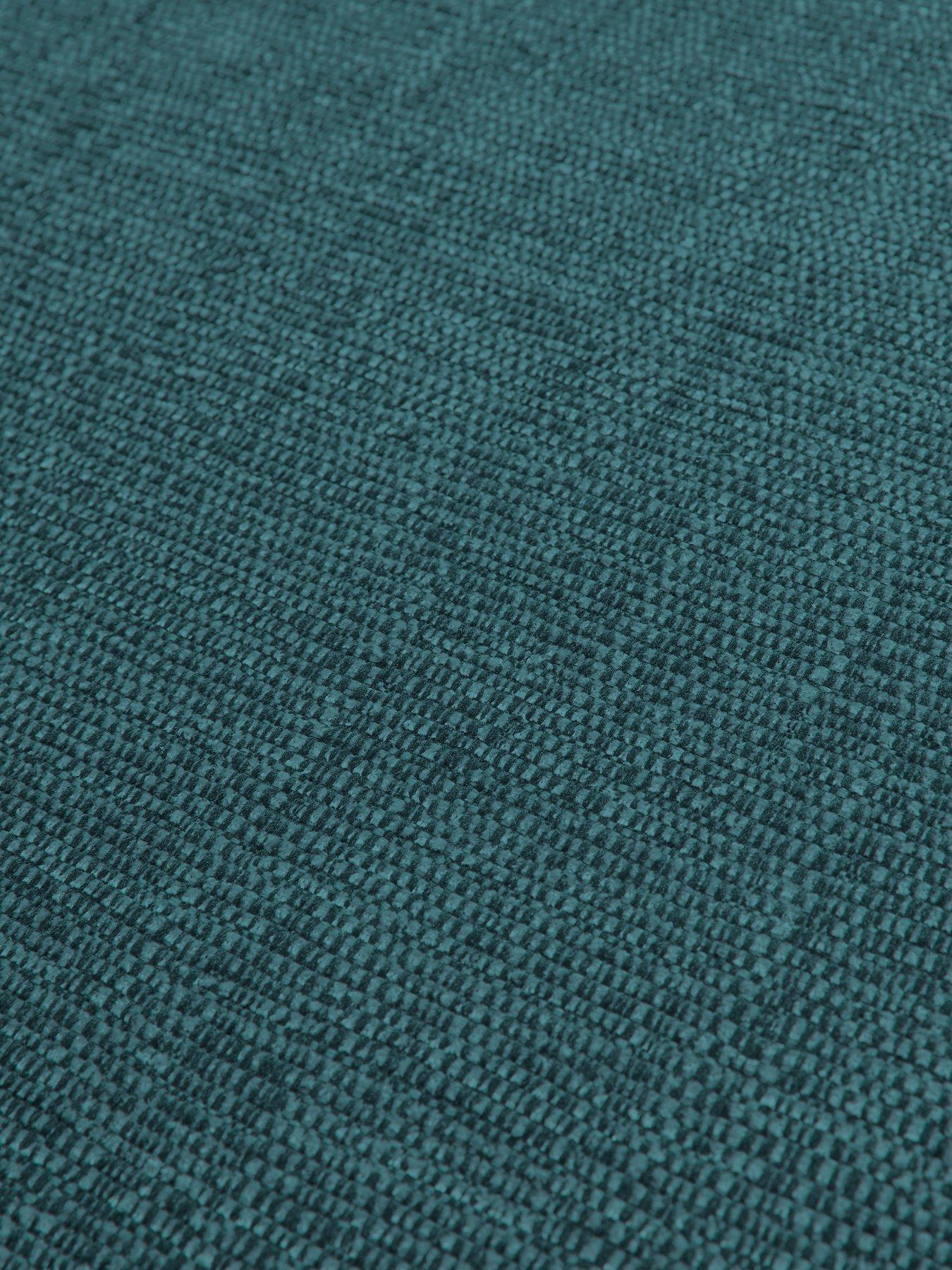 Image 7 of 7 of Very Home Prent 3 + 2 Seater Fabric Sofa Set (Buy &amp; SAVE!) - Teal&nbsp;- Made to order in the UK