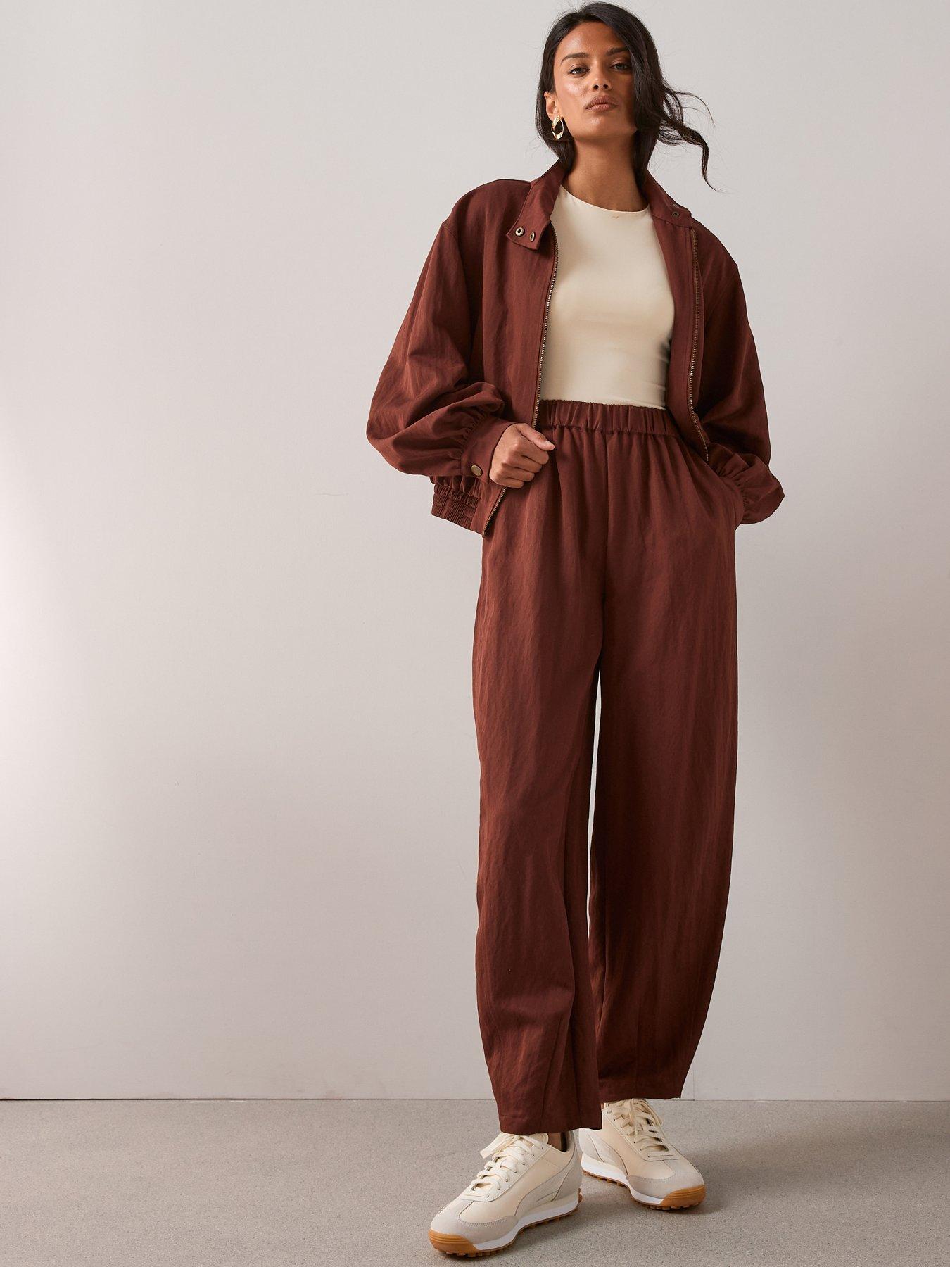 the-very-collection-funnel-neck-zip-through-jacket-brownback