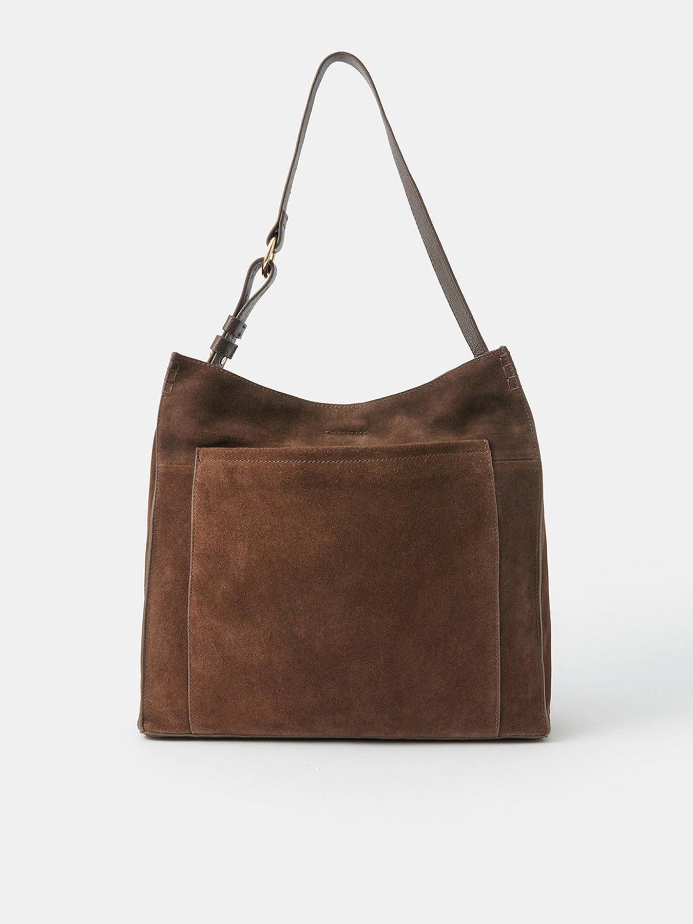 accessorize-large-pocket-suede-shoulder-bag-brownfront