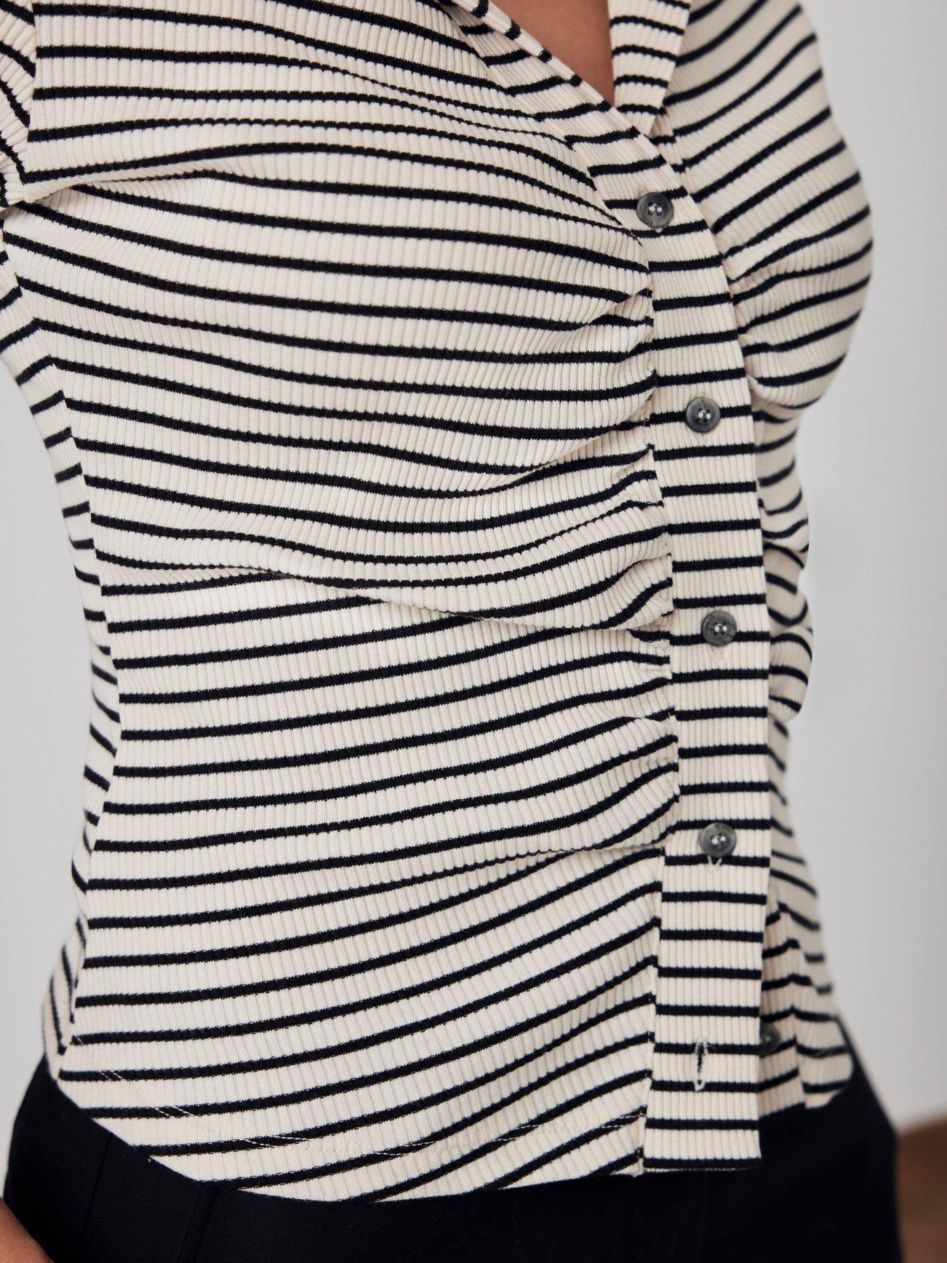 mint-velvet-ivory-stripe-ruched-top-creamback