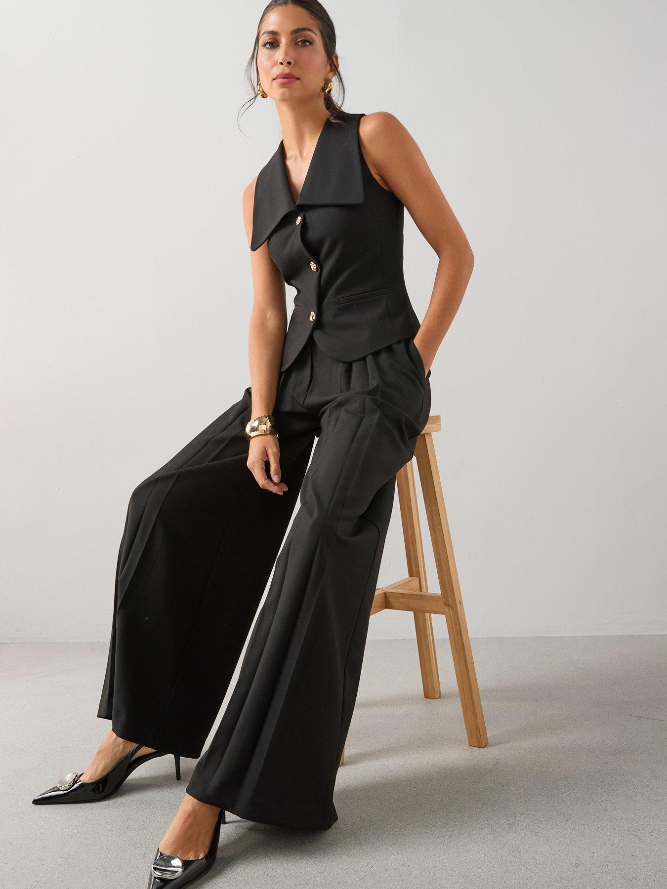 the-very-collection-exaggerated-collar-waistcoat-blackoutfit
