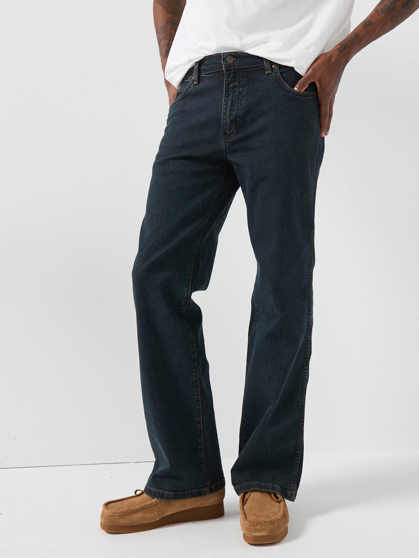 Image 1 of 6 of Wrangler Loose 5 Pocket Oversized Fit Jean - Dark Blue