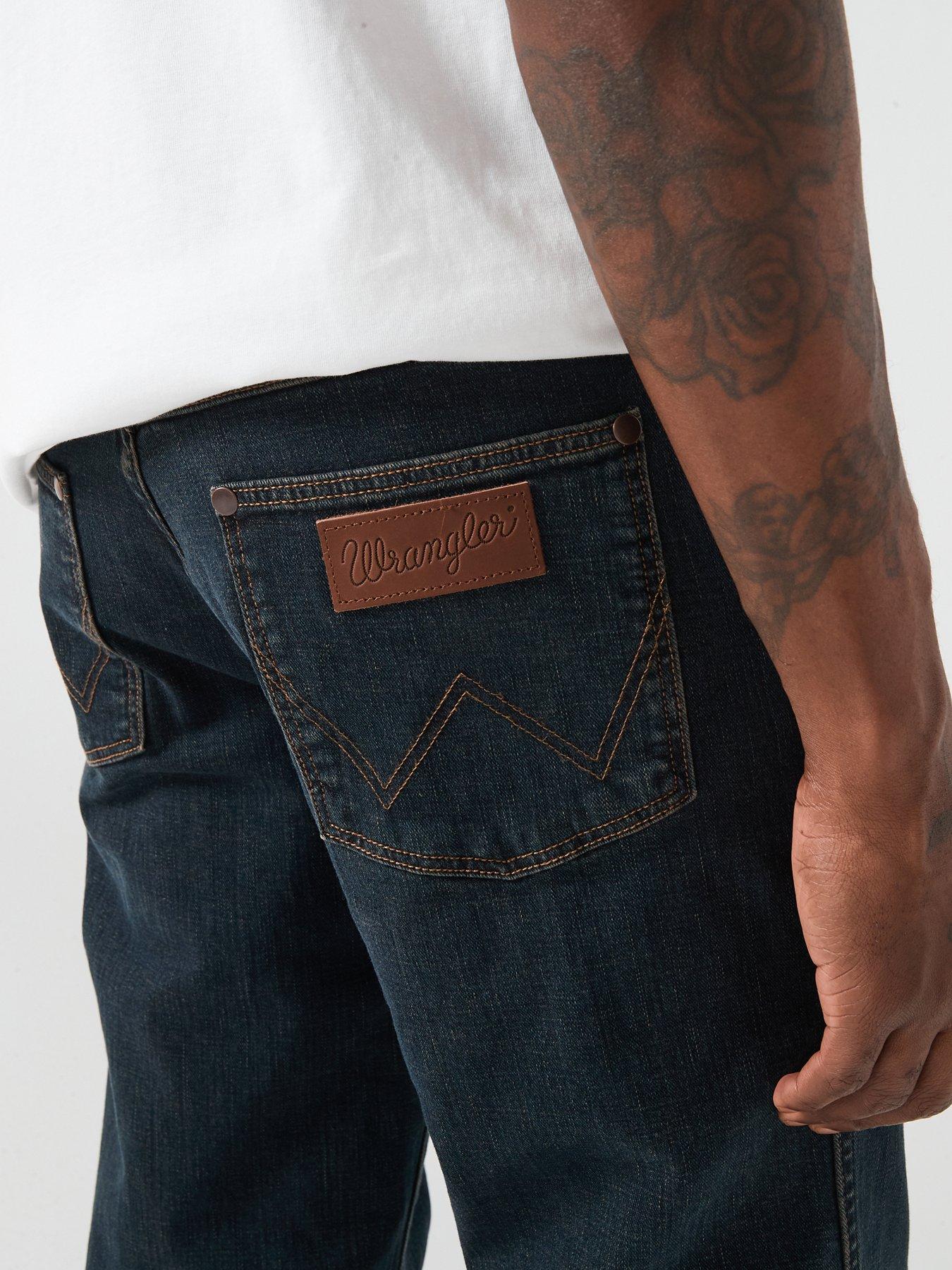 Image 4 of 6 of Wrangler Loose 5 Pocket Oversized Fit Jean - Dark Blue