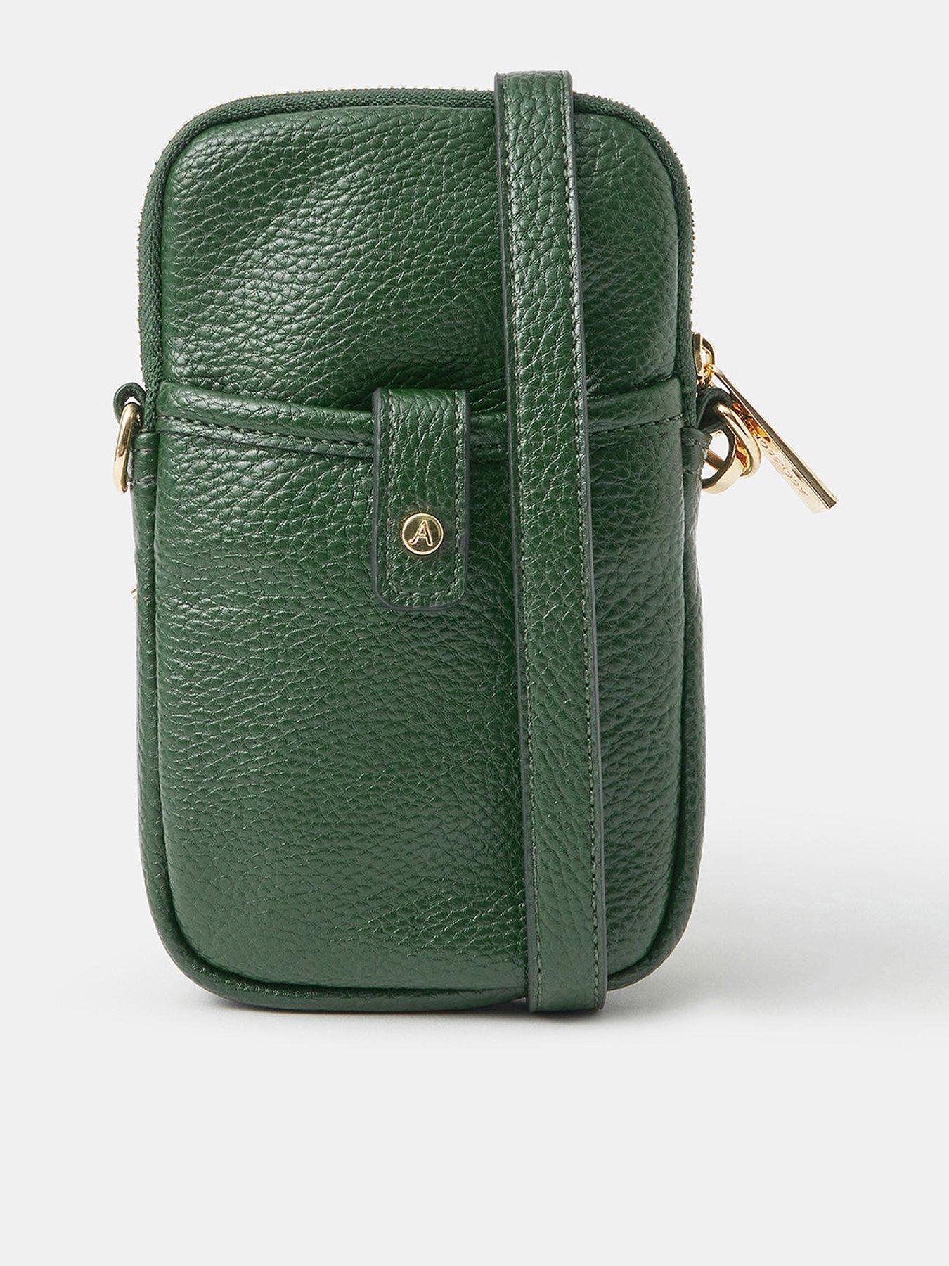 Accessorize Tab Pocket Phone Bag - Green