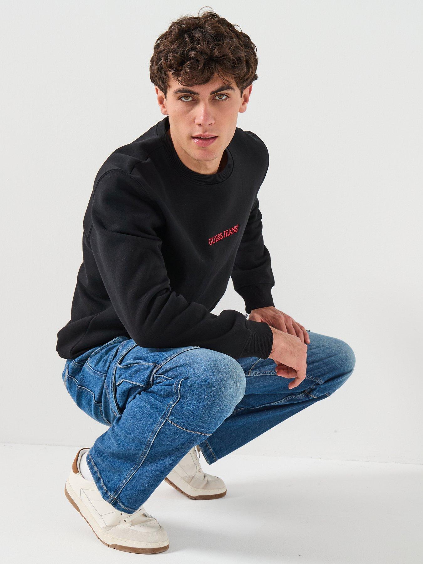 guess-jeans-slim-fit-logo-crew-sweatshirt-blackback