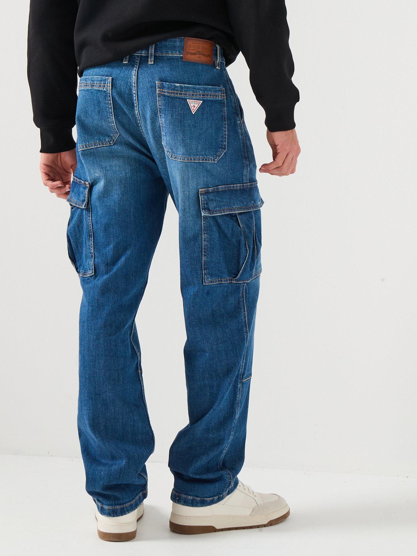 guess-jeans-denim-cargo-trousers-bluestillFront