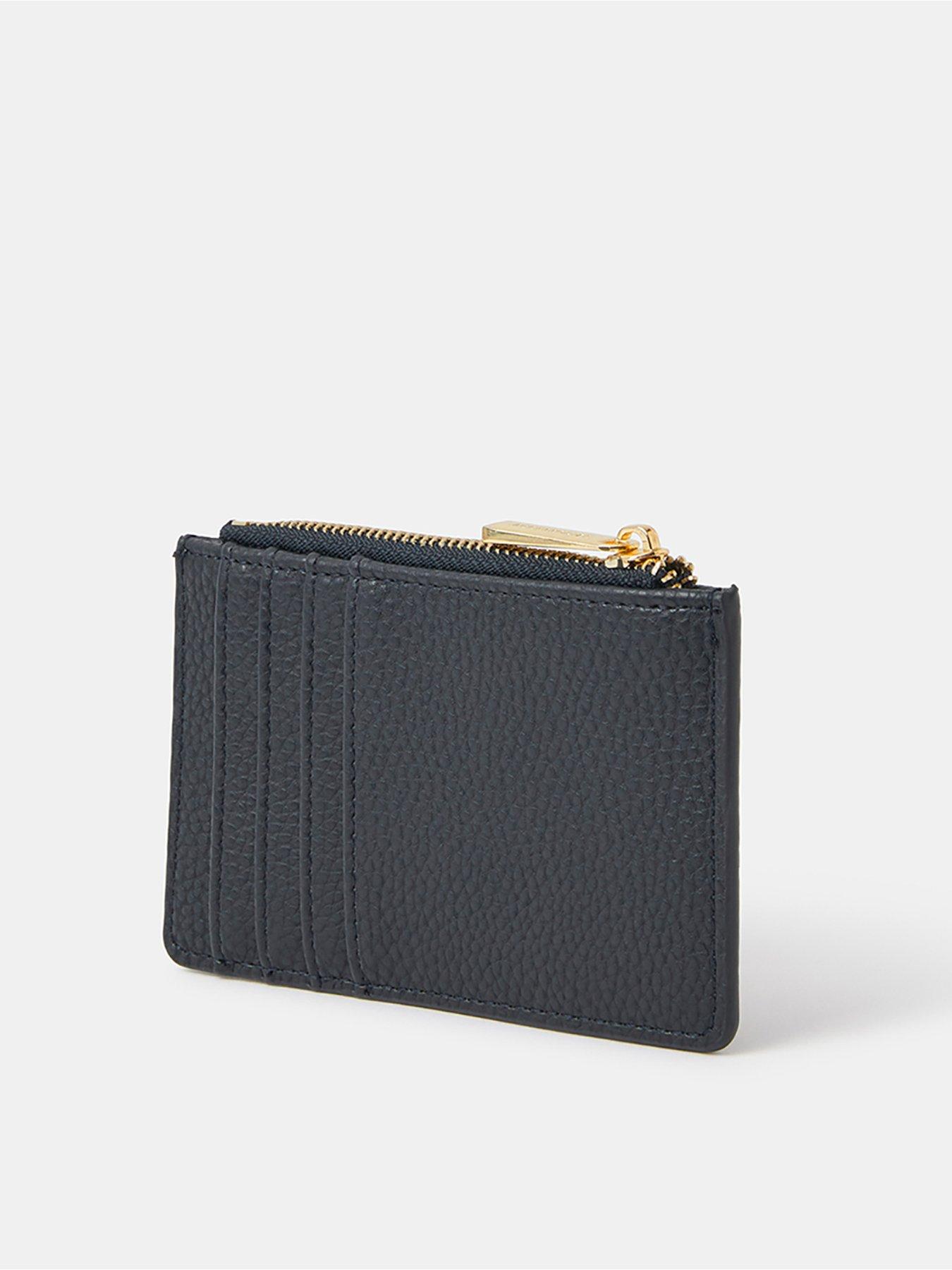Image 2 of 3 of Accessorize Heart Card Holder - Blue