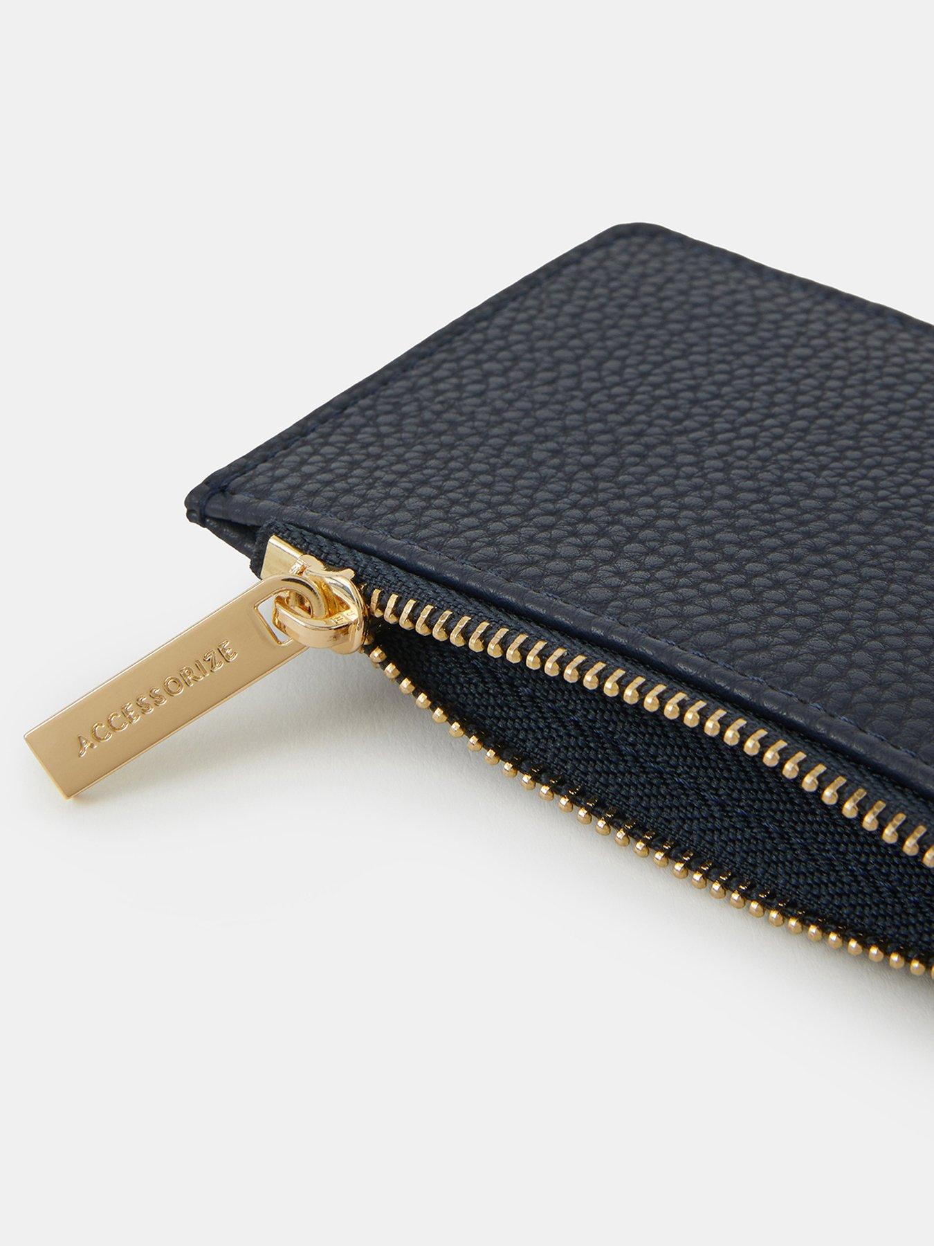 Image 3 of 3 of Accessorize Heart Card Holder - Blue