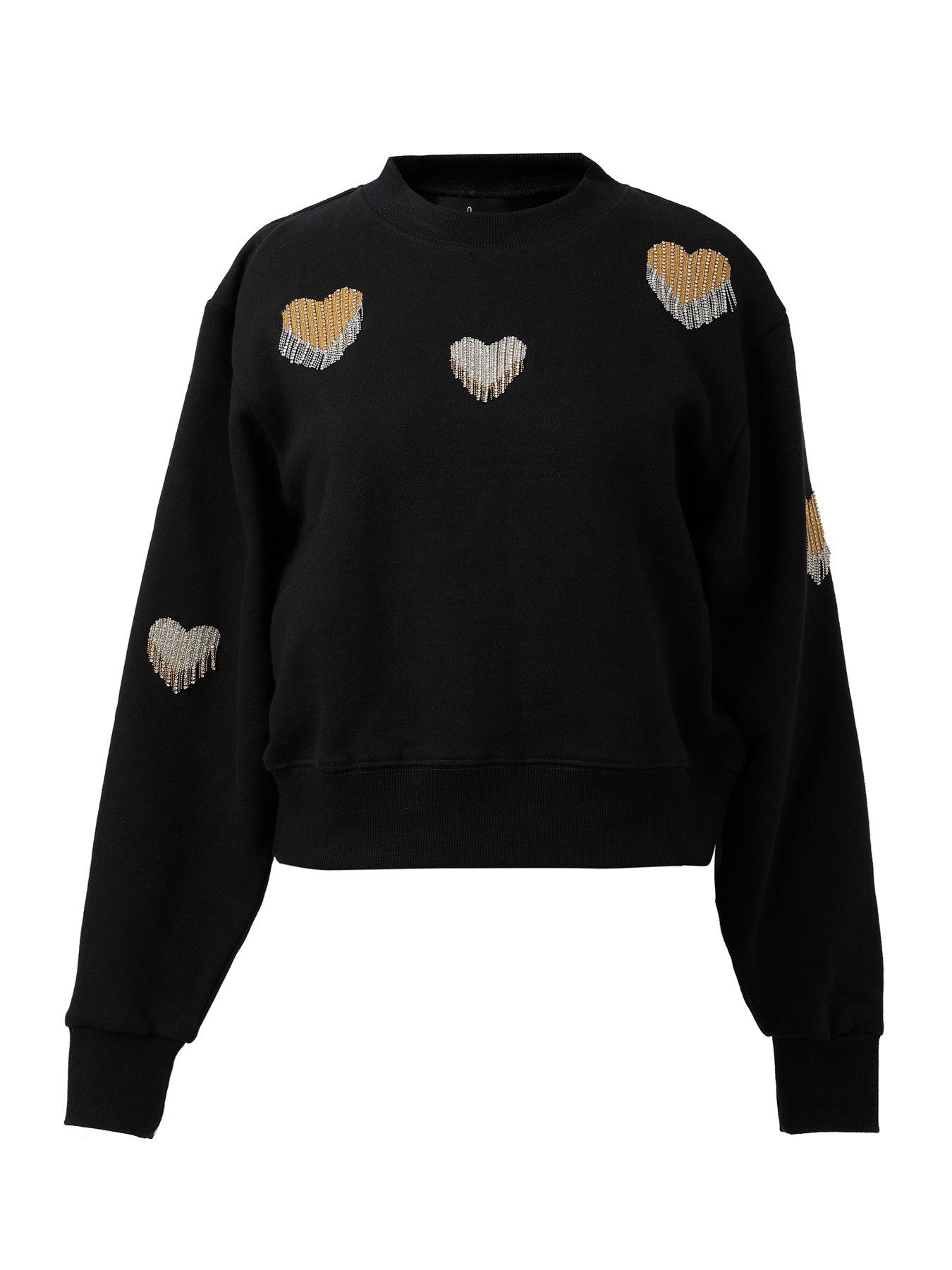 emily-lovelock-sequin-heart-sweat-blackoutfit