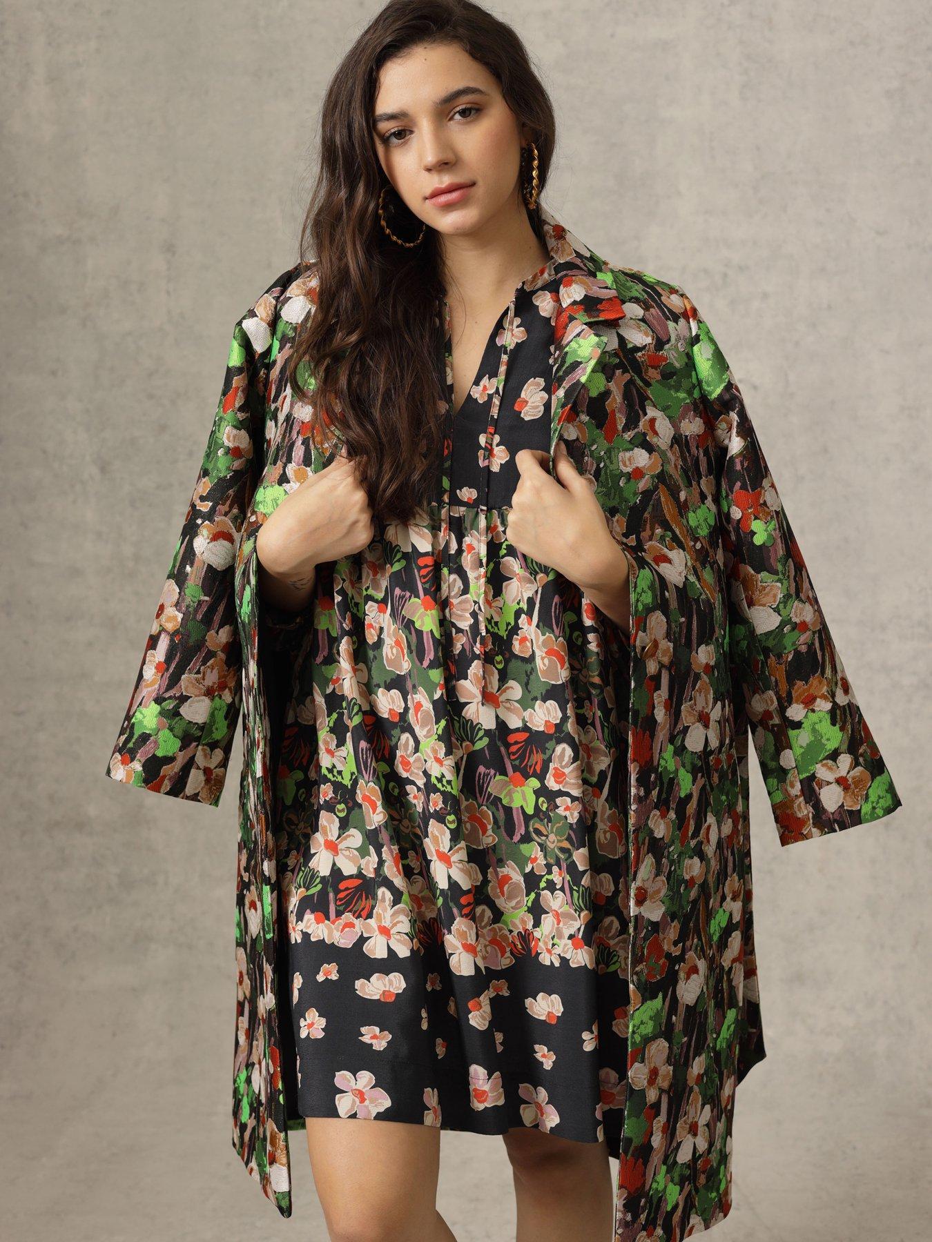 emily-lovelock-jaquard-floral-metallic-coat-greenfront