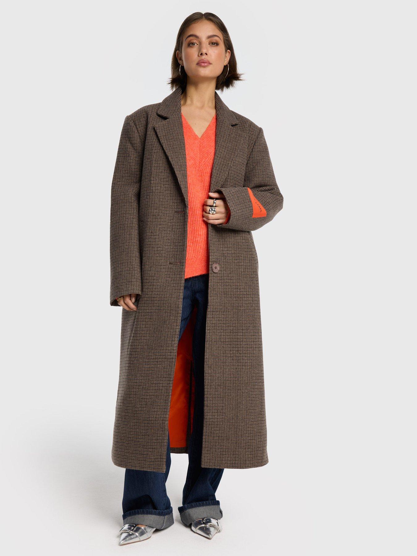 alix-the-label-checked-coat-brown