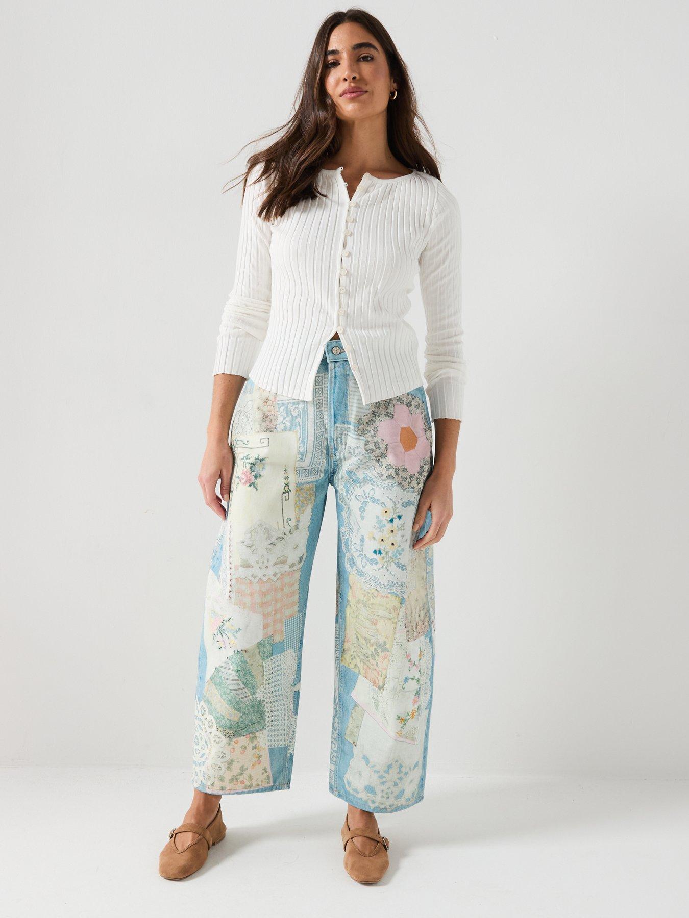 Image 3 of 6 of FREE PEOPLE Tilly Long Sleeve Knitted Top - Cream
