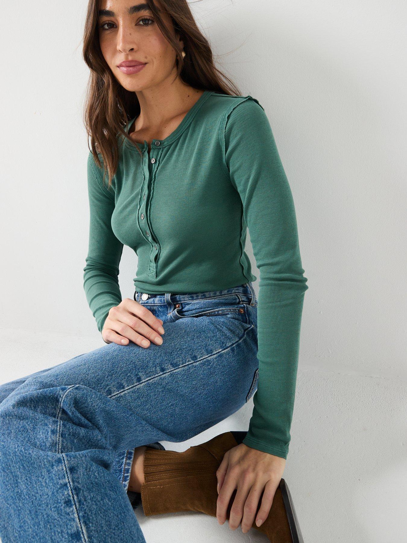 free-people-jamie-long-sleeve-henley-top-greendetail