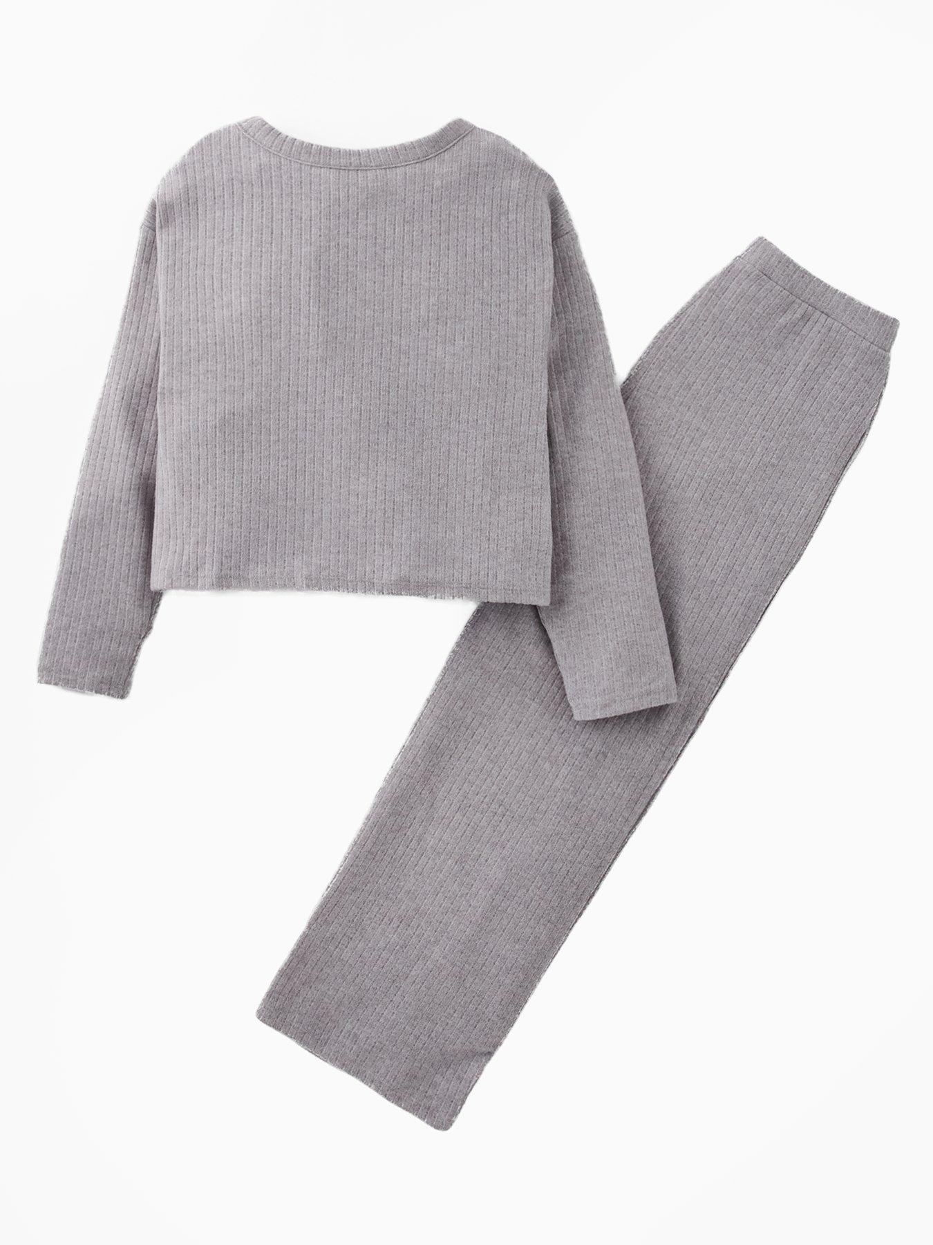 the-very-collection-girls-soft-touch-bow-front-top-with-flare-trousers-greyback