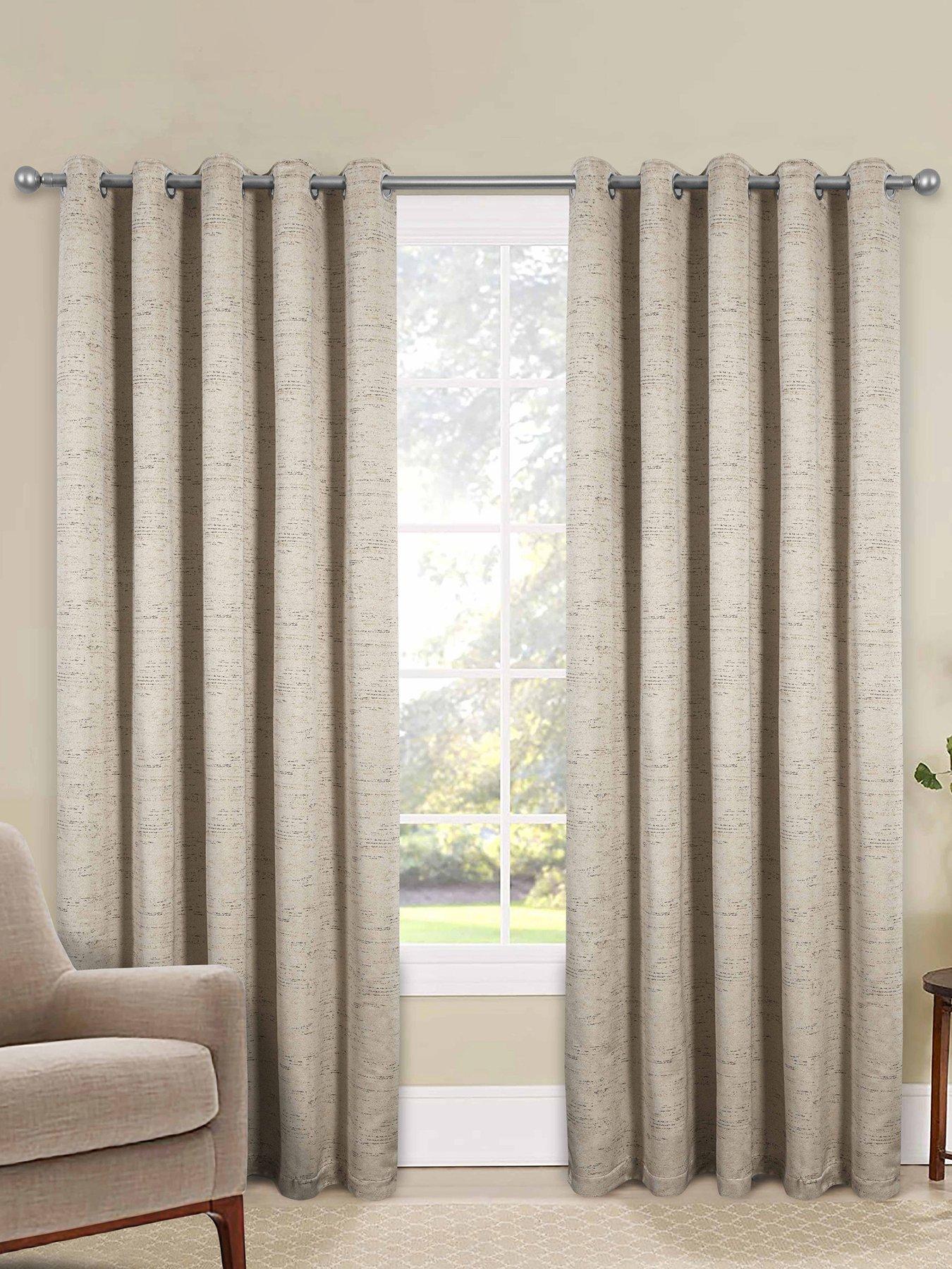 The Very Collection Rowan Eyelet Curtains 65x72