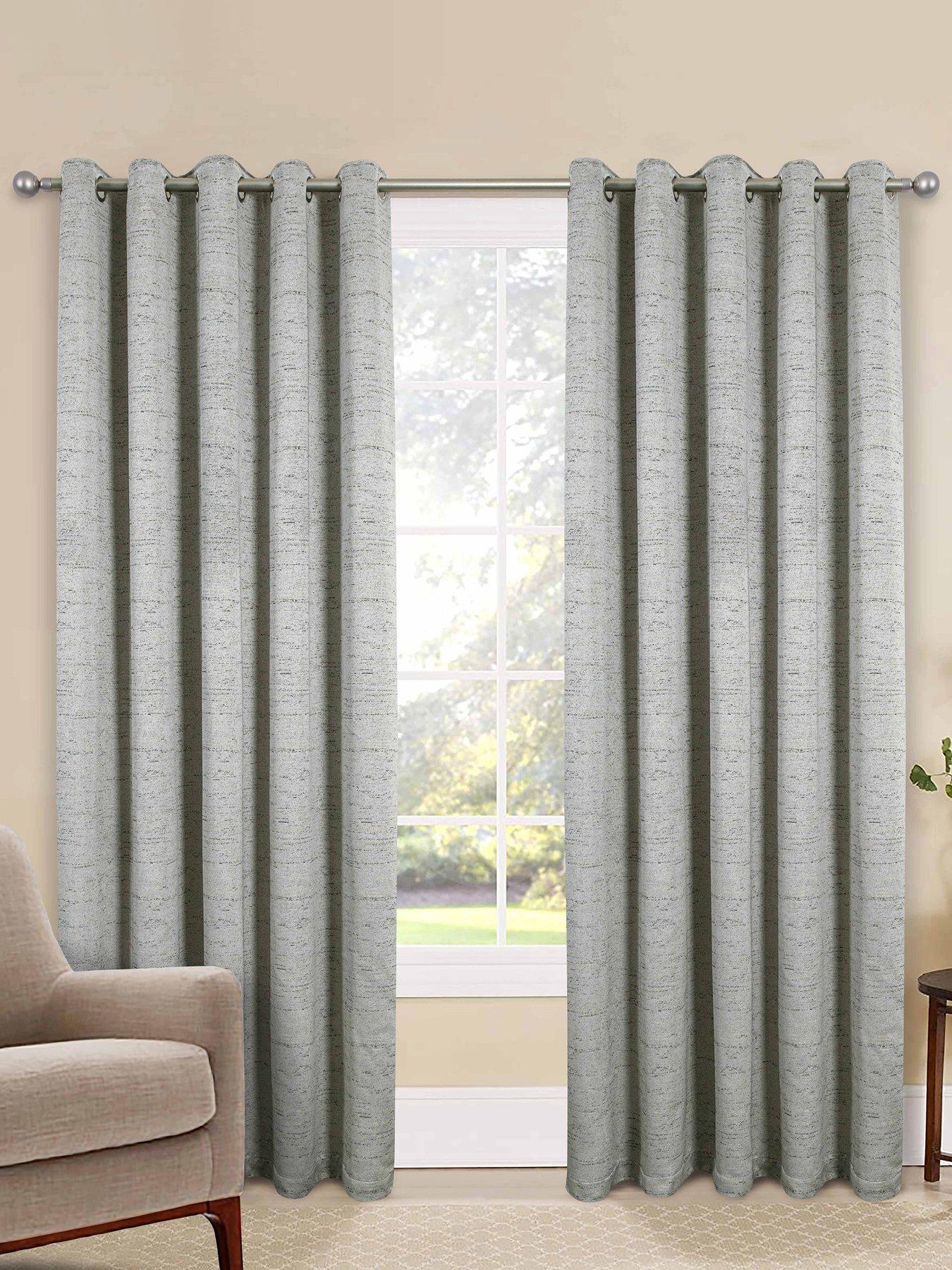The Very Collection Rowan Eyelet Curtains 65x72