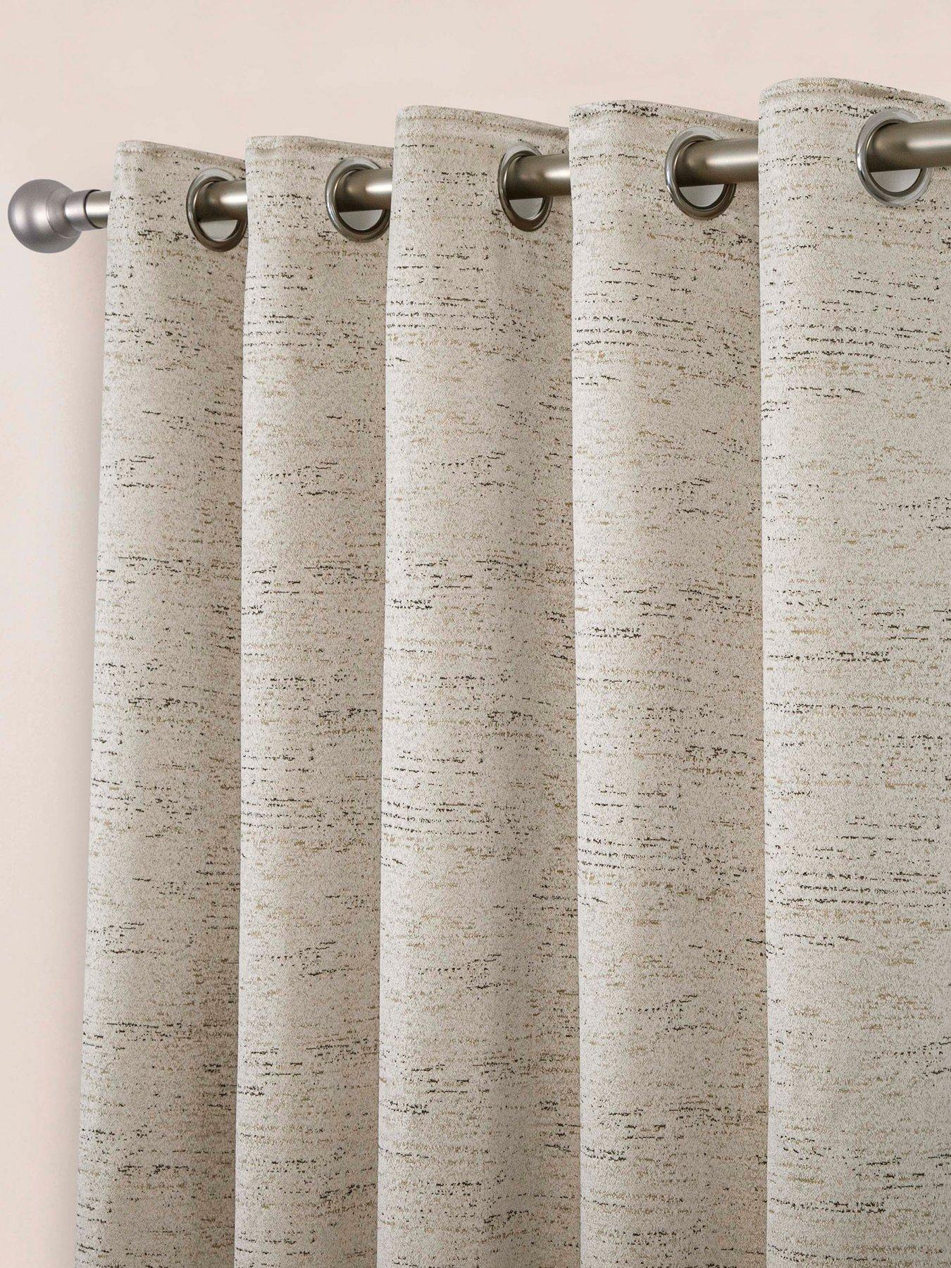Image 2 of 3 of The Very Collection Rowan Eyelet Curtains 65x72
