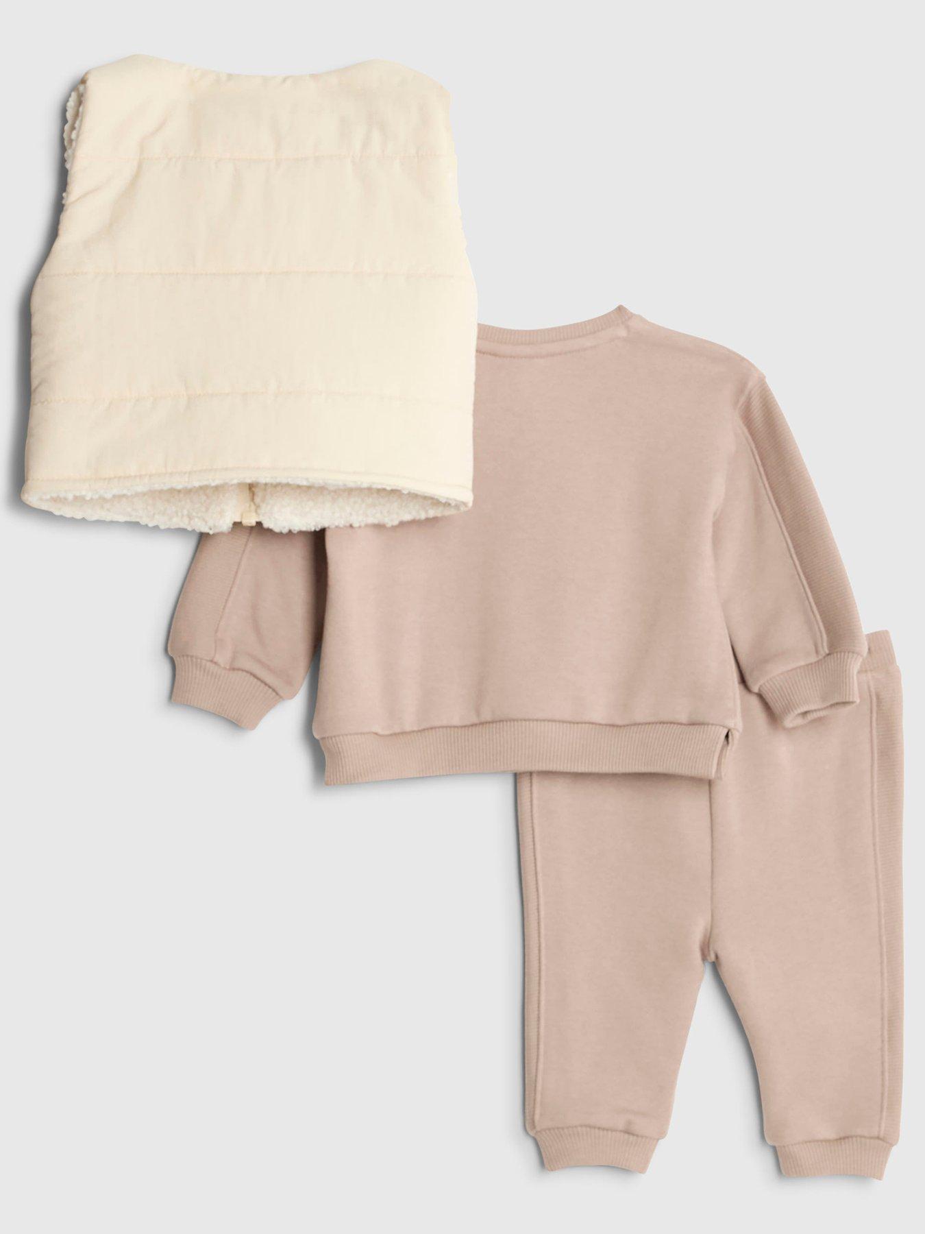 river-island-baby-baby-boys-3-pack-padded-gilet-set-brownback