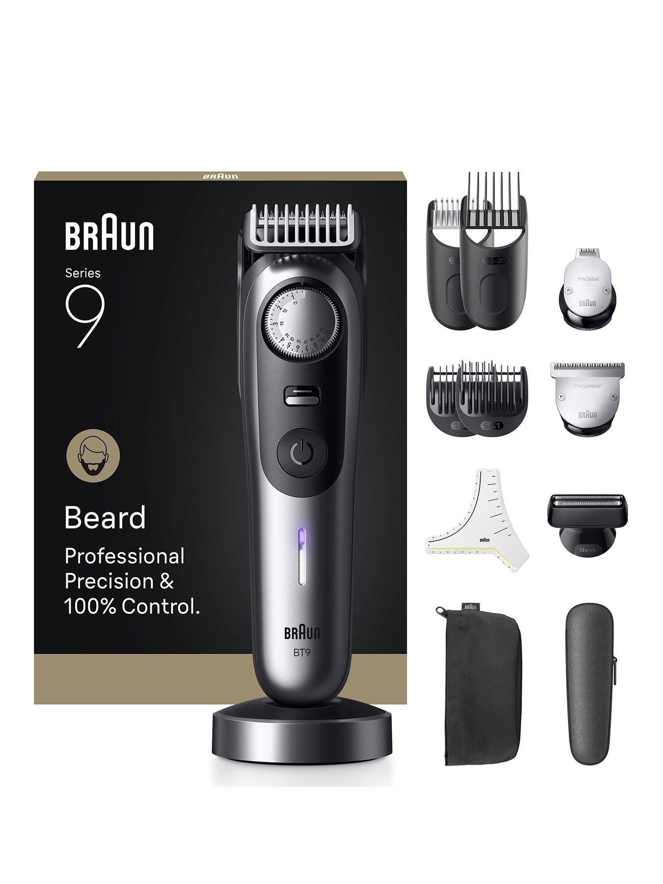 Braun Braun Series 9 Beard Trimmer. Braun's Best Beard Trimmer. Professional Precision  &  100% Control.