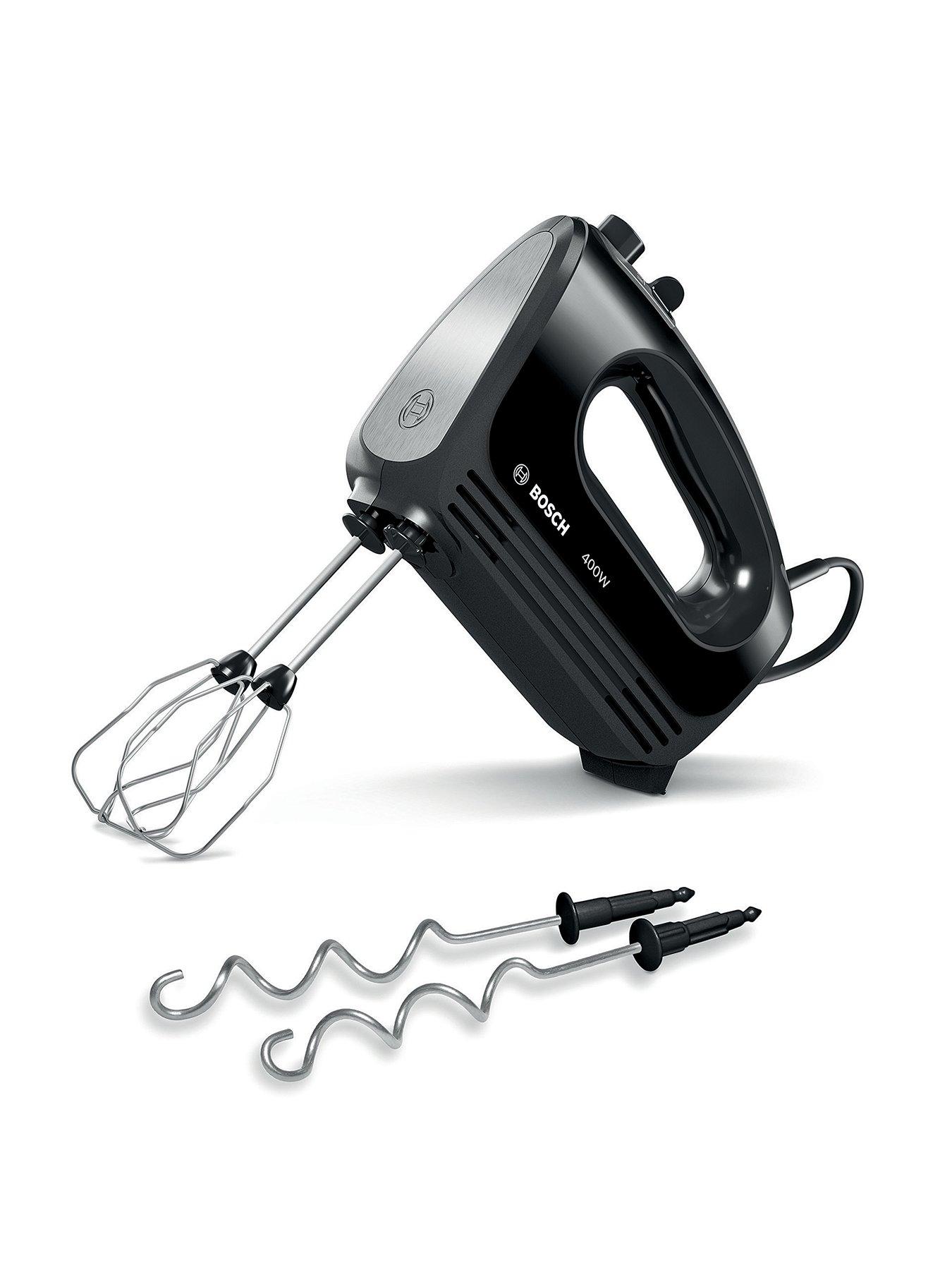 Bosch Bosch CleverMixx MFQ2420BGB 400W Hand Mixer - Black  &  Stainless Steel