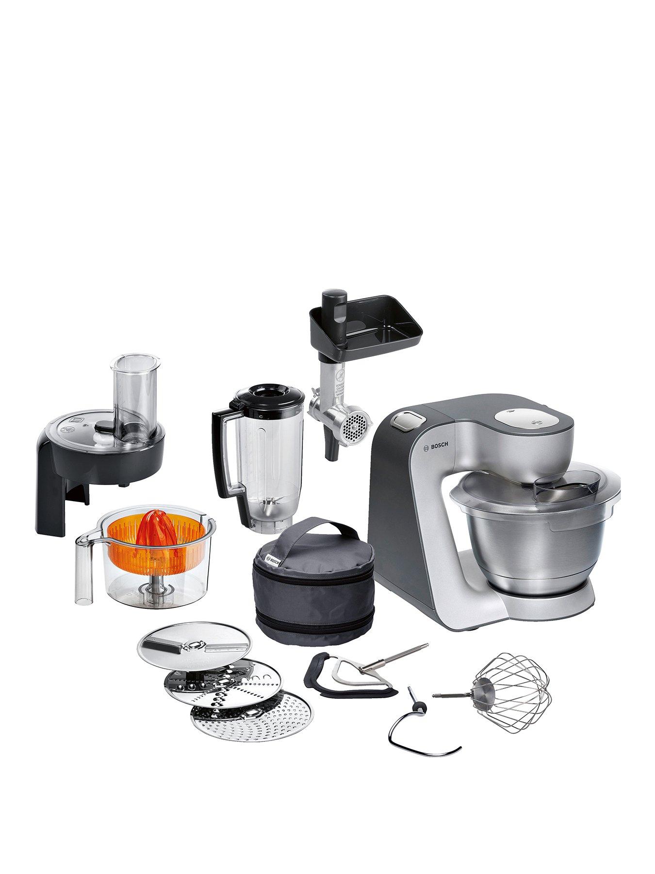 Bosch Bosch CreationLine MUM59340GB 7-in-1 1000W Stand Mixer - Anthracite/Silver