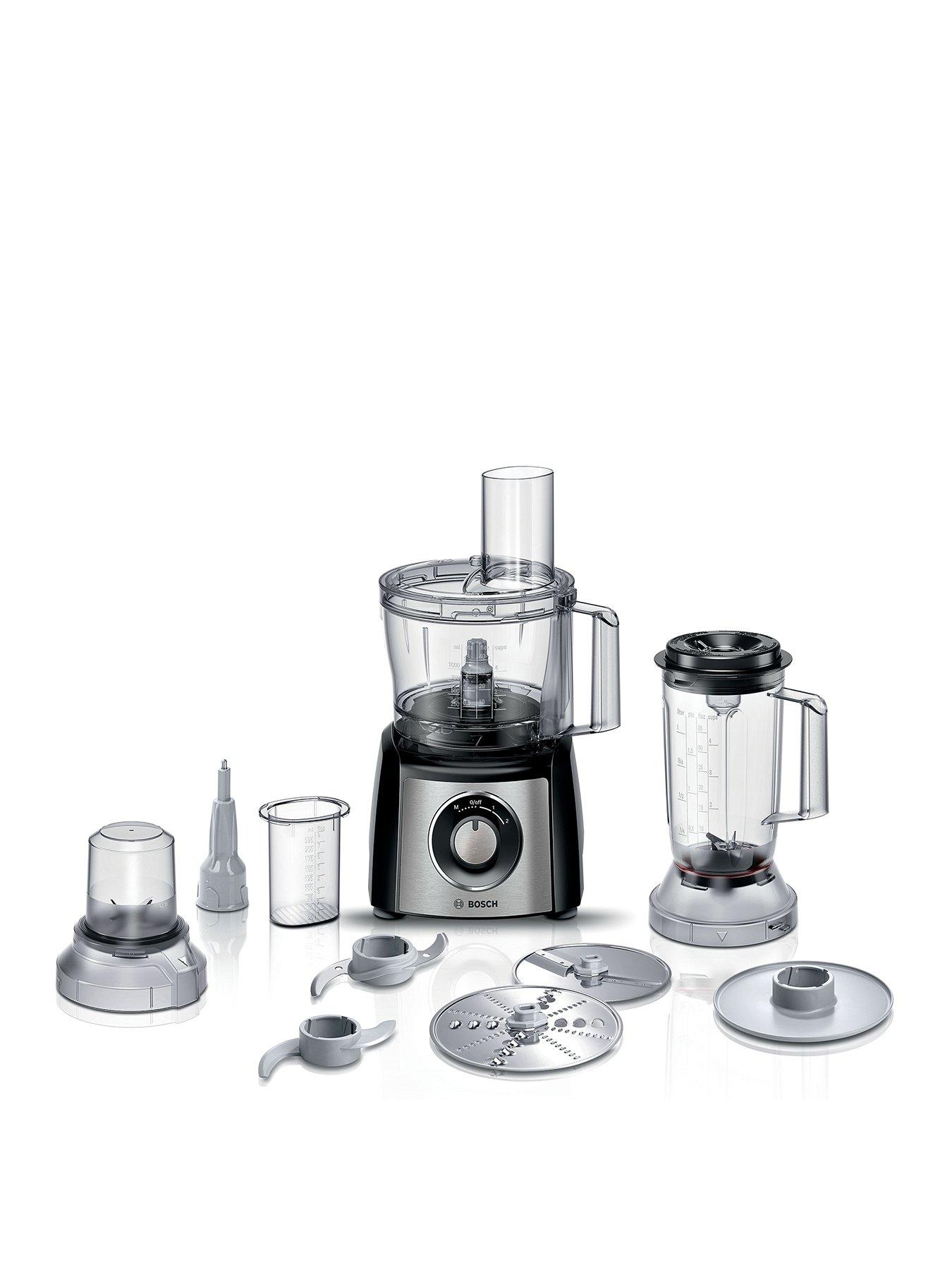 Image 1 of 8 of Bosch Bosch MultiTalent3 MCM3501MGB 800W Food Processor - Black