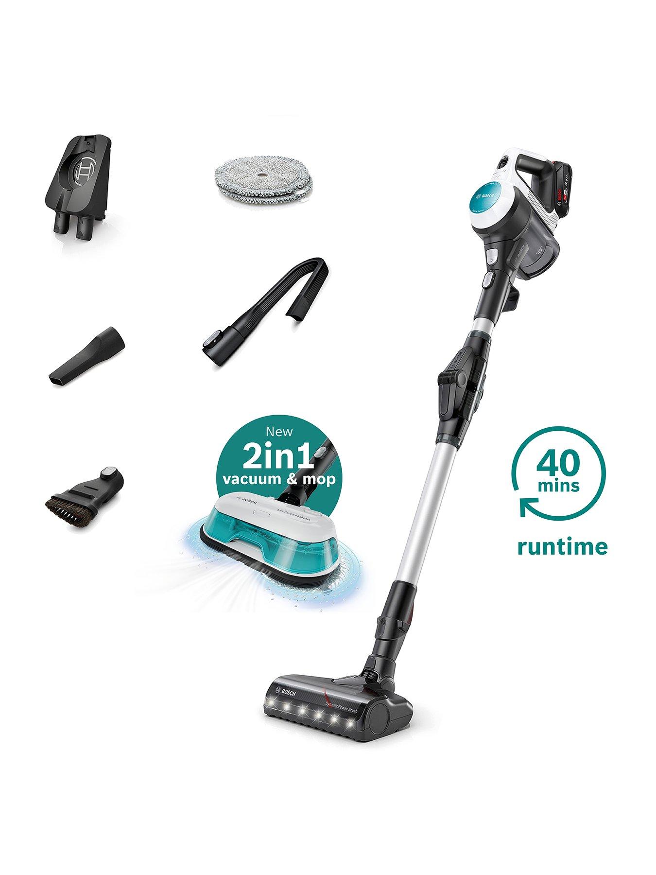 Bosch Unlimited, Unlimited 7 Vac  &  Mop, 18.0V, 40 mins runtime