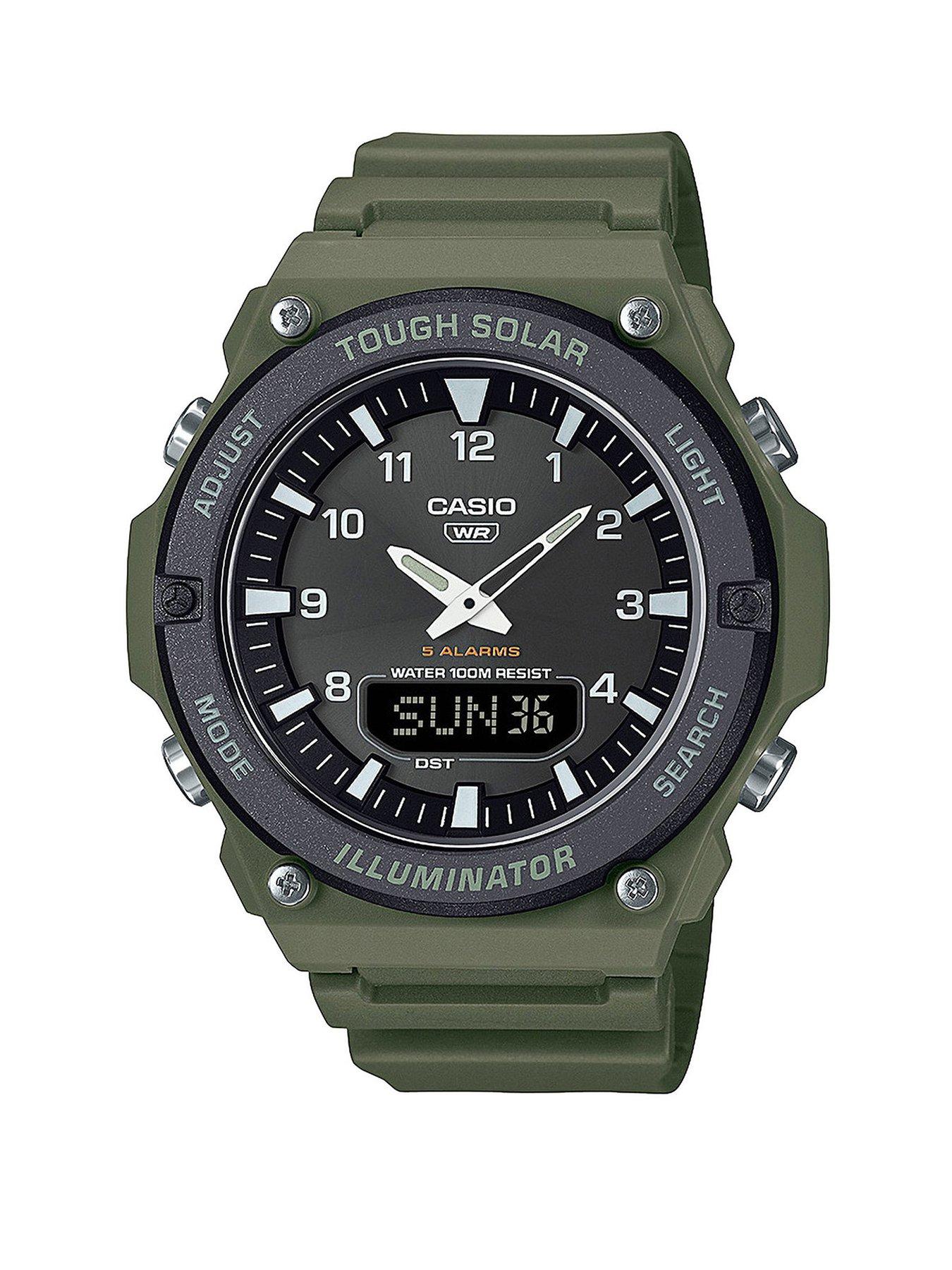 Casio Aq-S820W Solar Series Watch - Green